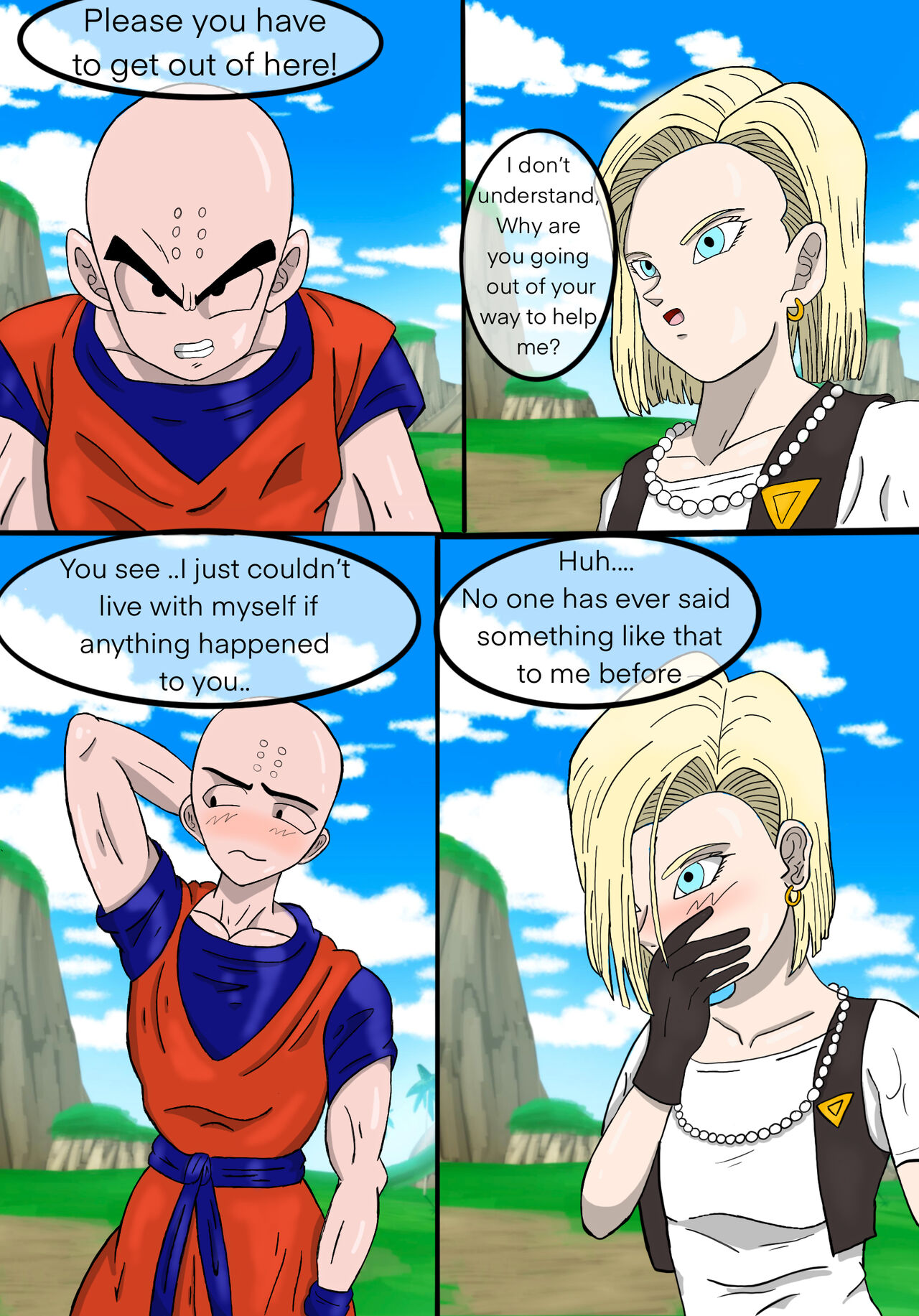 Android 18: Absorption Story by Nashdnash page 4 full