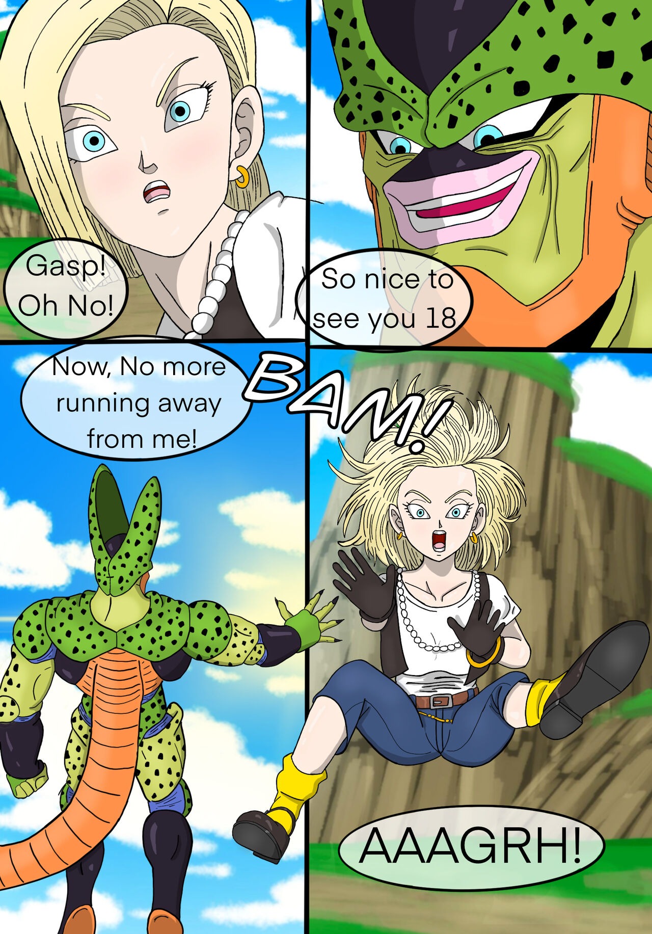 Android 18: Absorption Story by Nashdnash page 6 full
