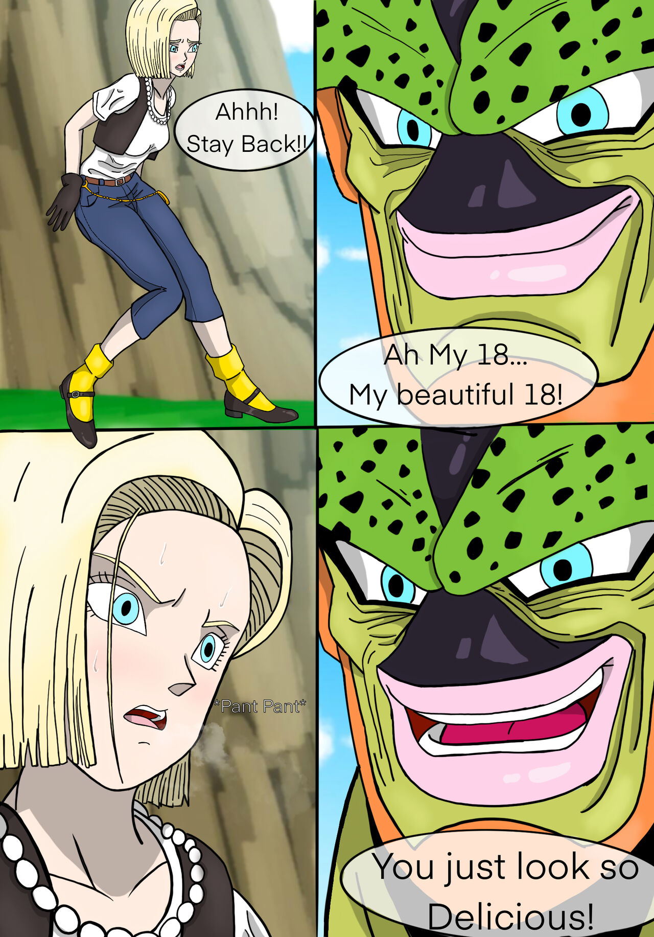 Android 18: Absorption Story by Nashdnash page 9 full