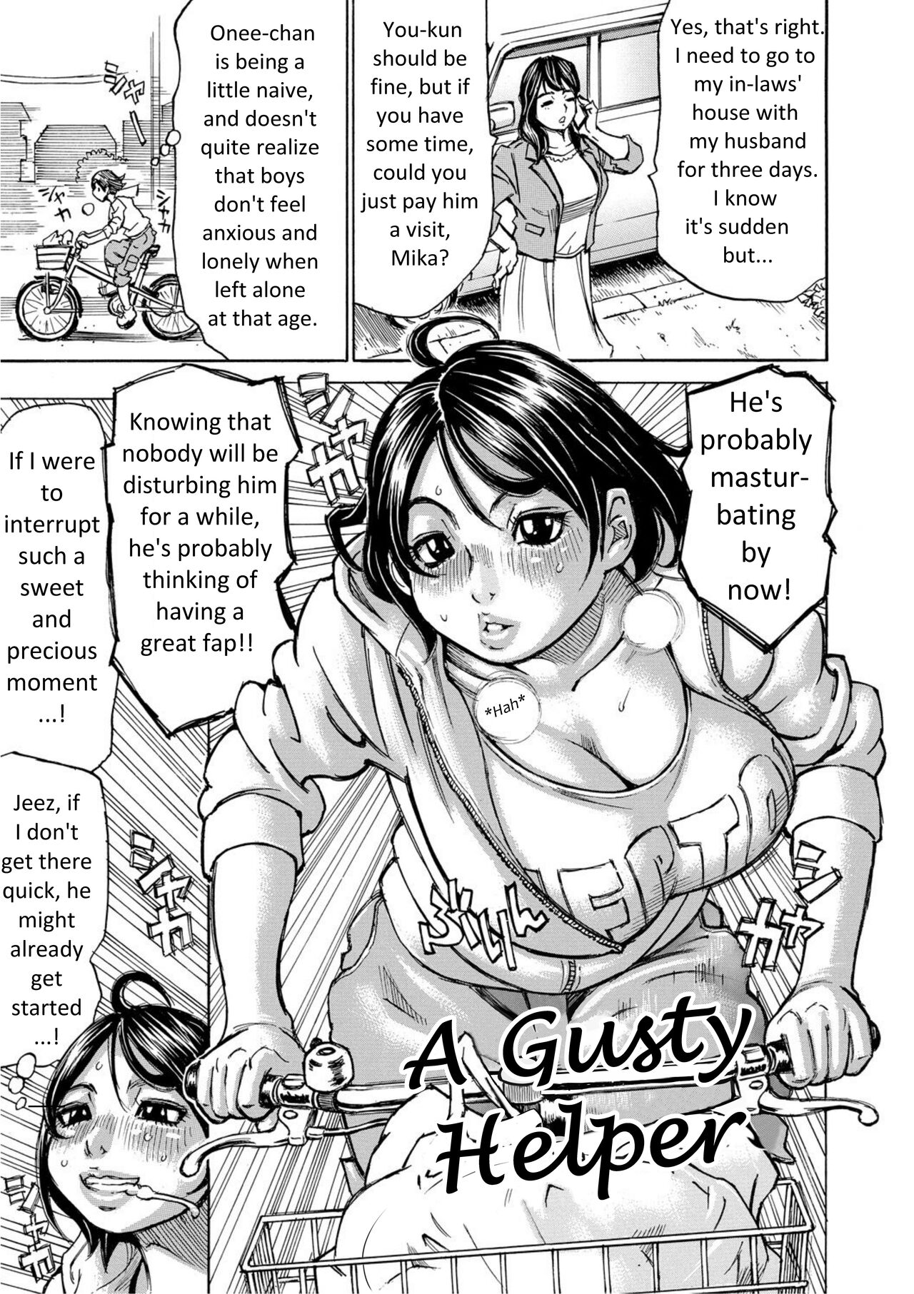 Mocchi-Mochi Heartpress Ch.1 A Gusty Helper page 2 full