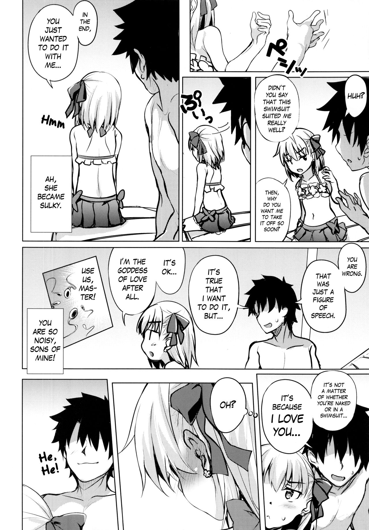 Choroi Kama wa Mendoukusai  | The Easily Deceived Kama is so Bothersome page 6 full