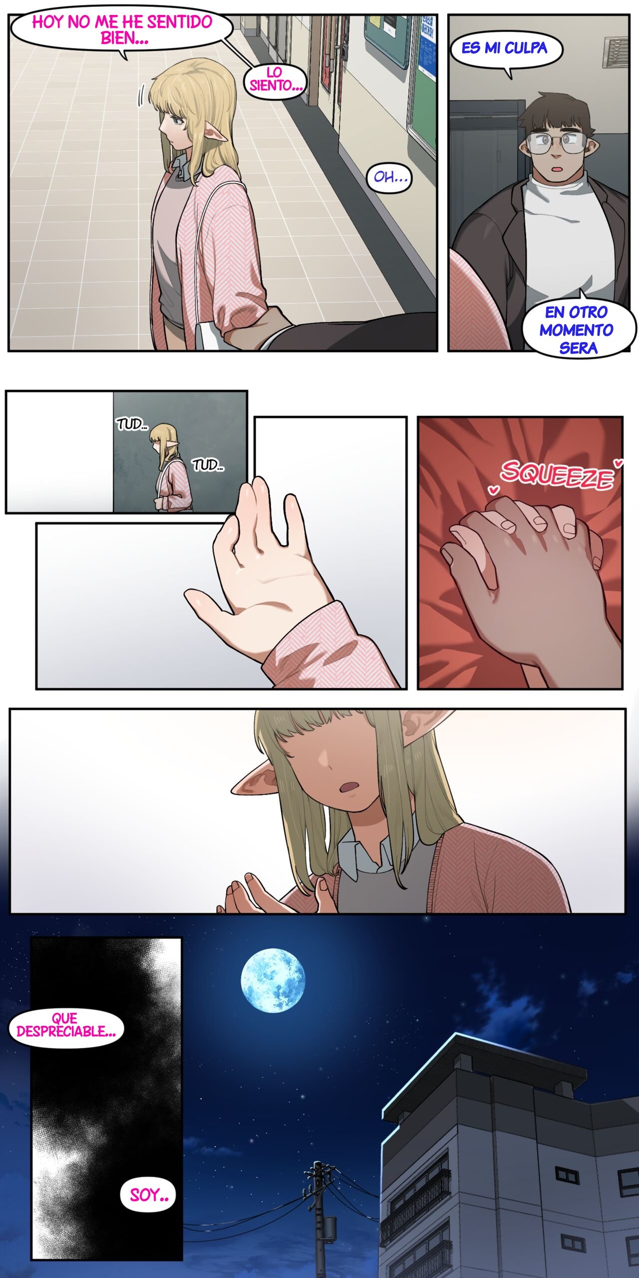 My childhood friend turned out to be a live streaming pornstar! 4 page 8 full