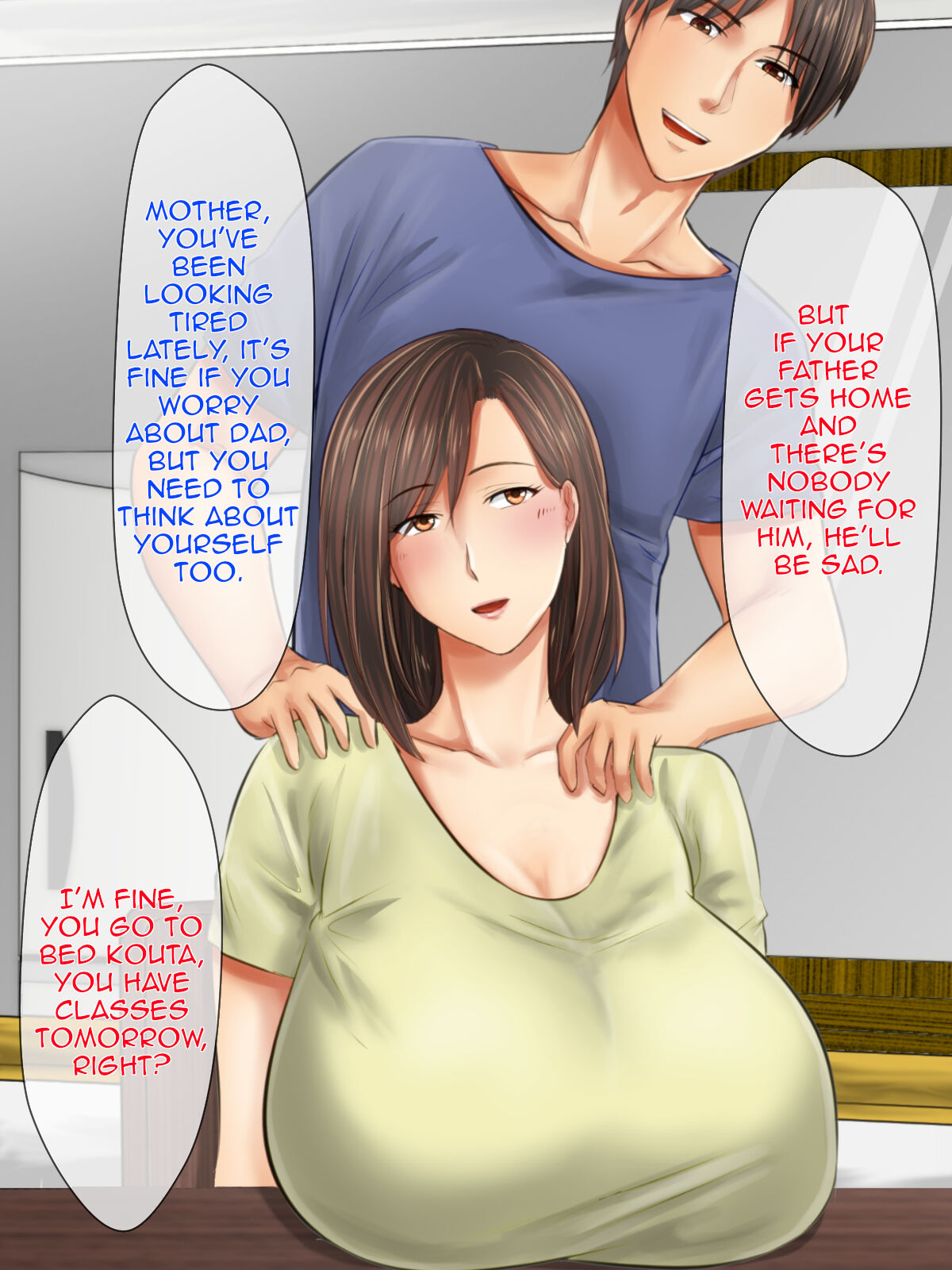 Oyako Junai|Mother Son Pure Love - Page 7 - IMHentai