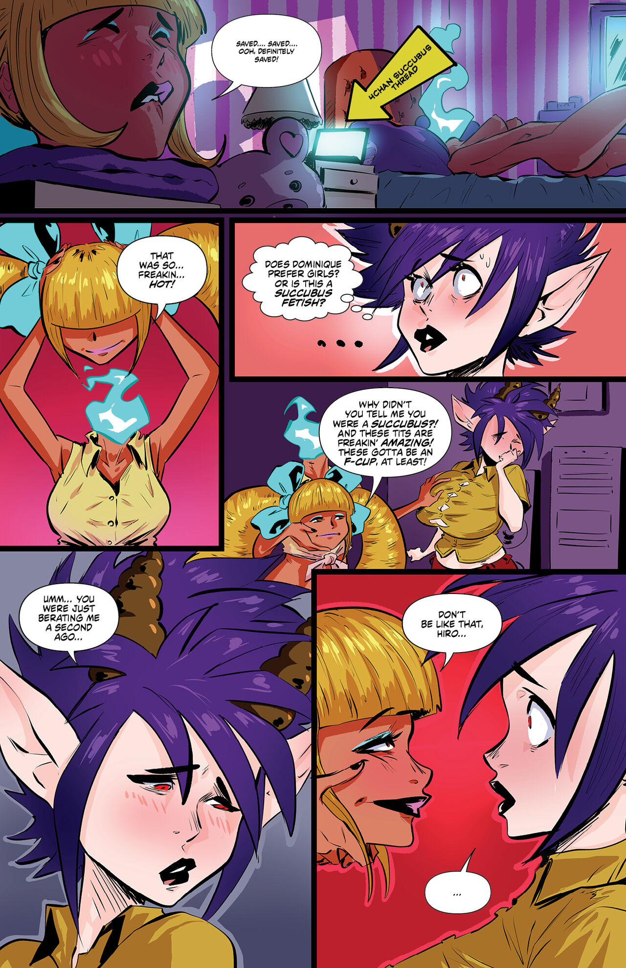 Monster Girl Academy #04 page 10 full