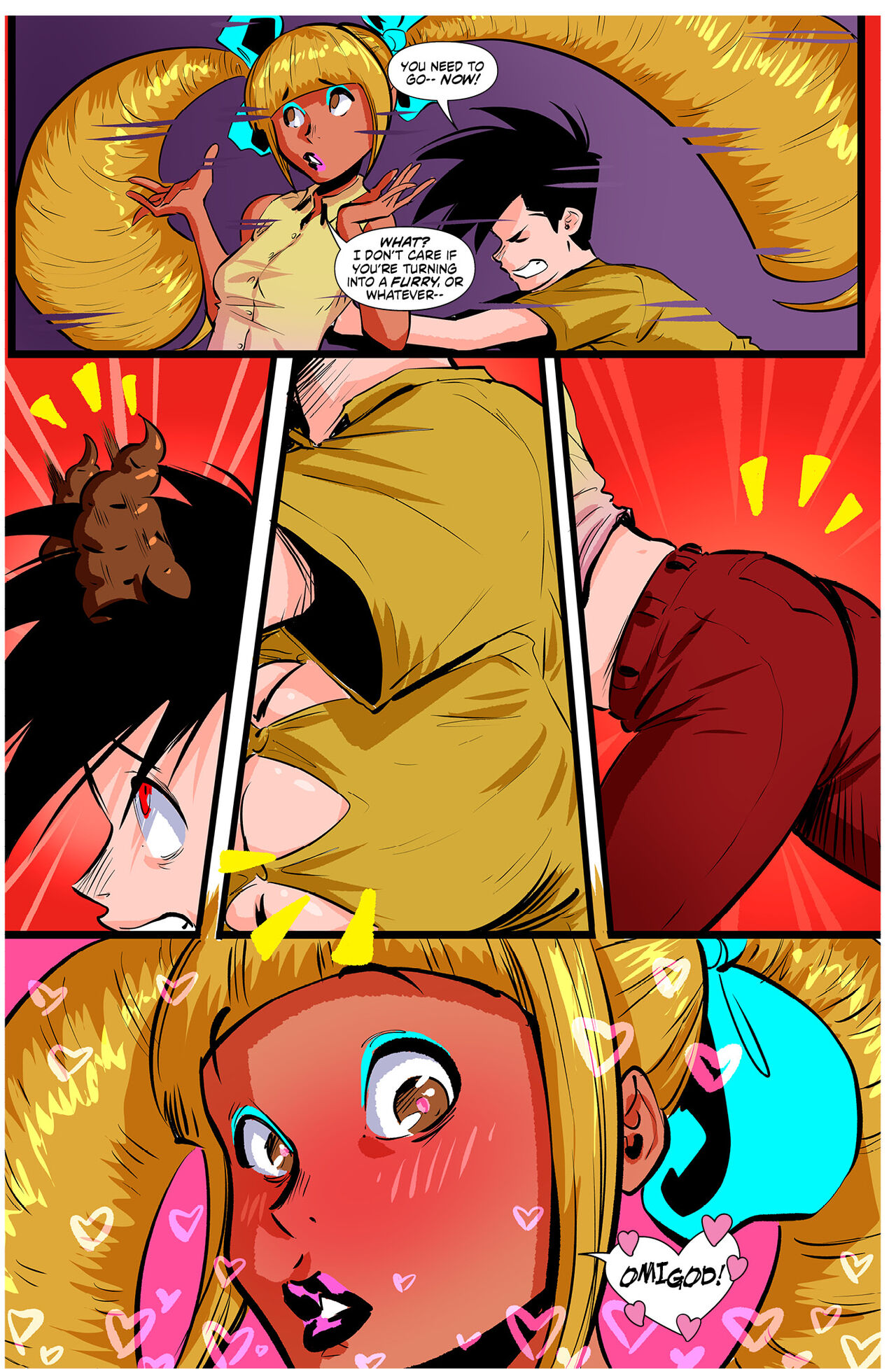 Monster Girl Academy #04 page 9 full