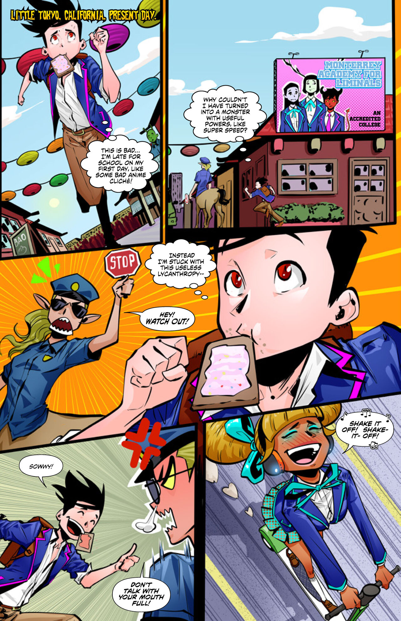 Monster Girl Academy #01 page 5 full