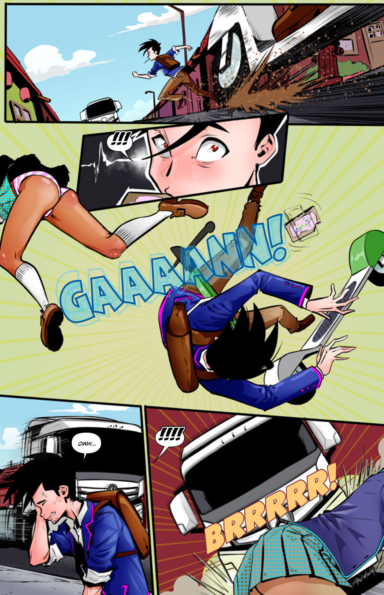 Monster Girl Academy #01 page 6 full