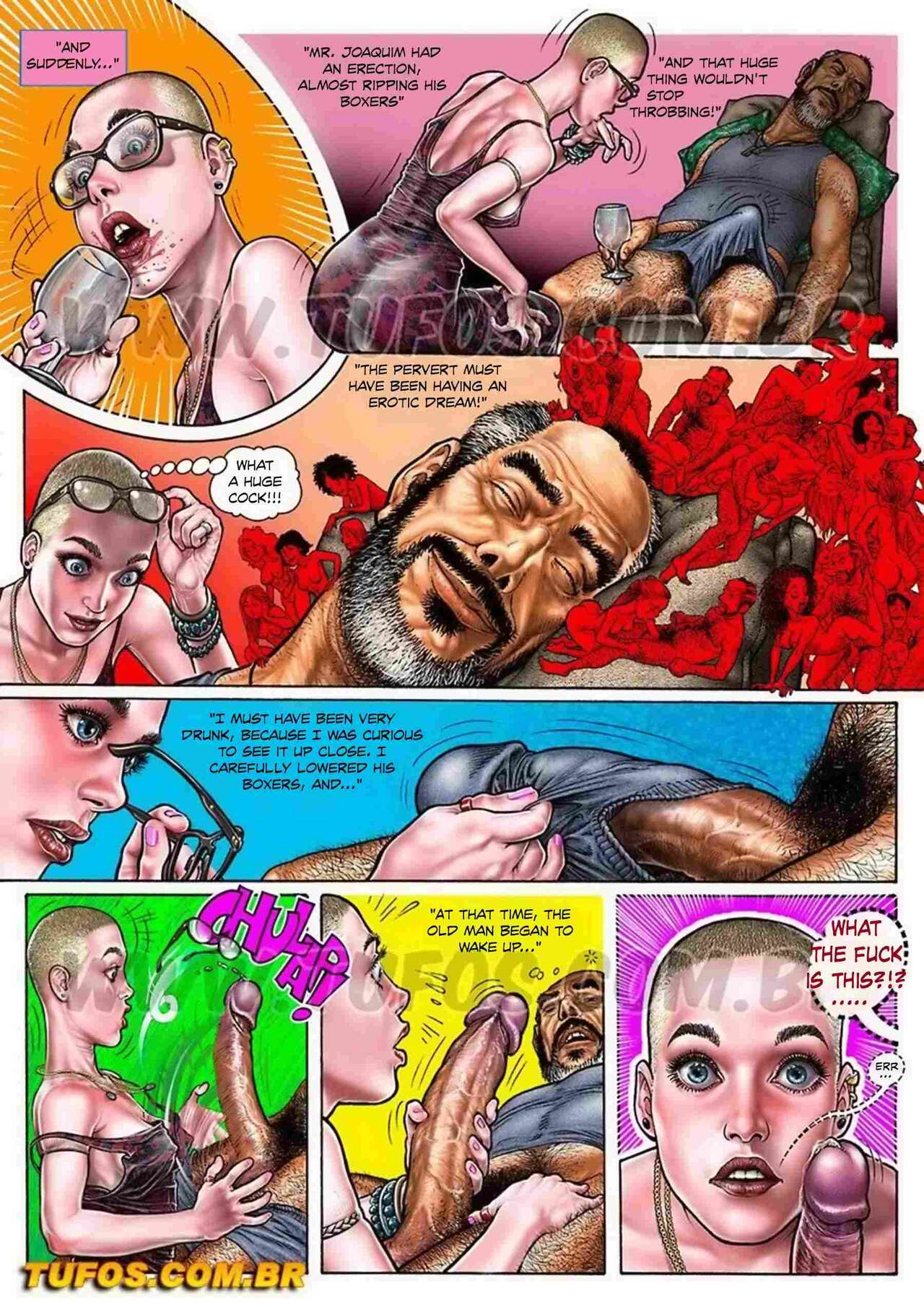 Stories Of Betrayal 9 – Watching A Movie With The Father-in-Law – Tufos - english page 3 full