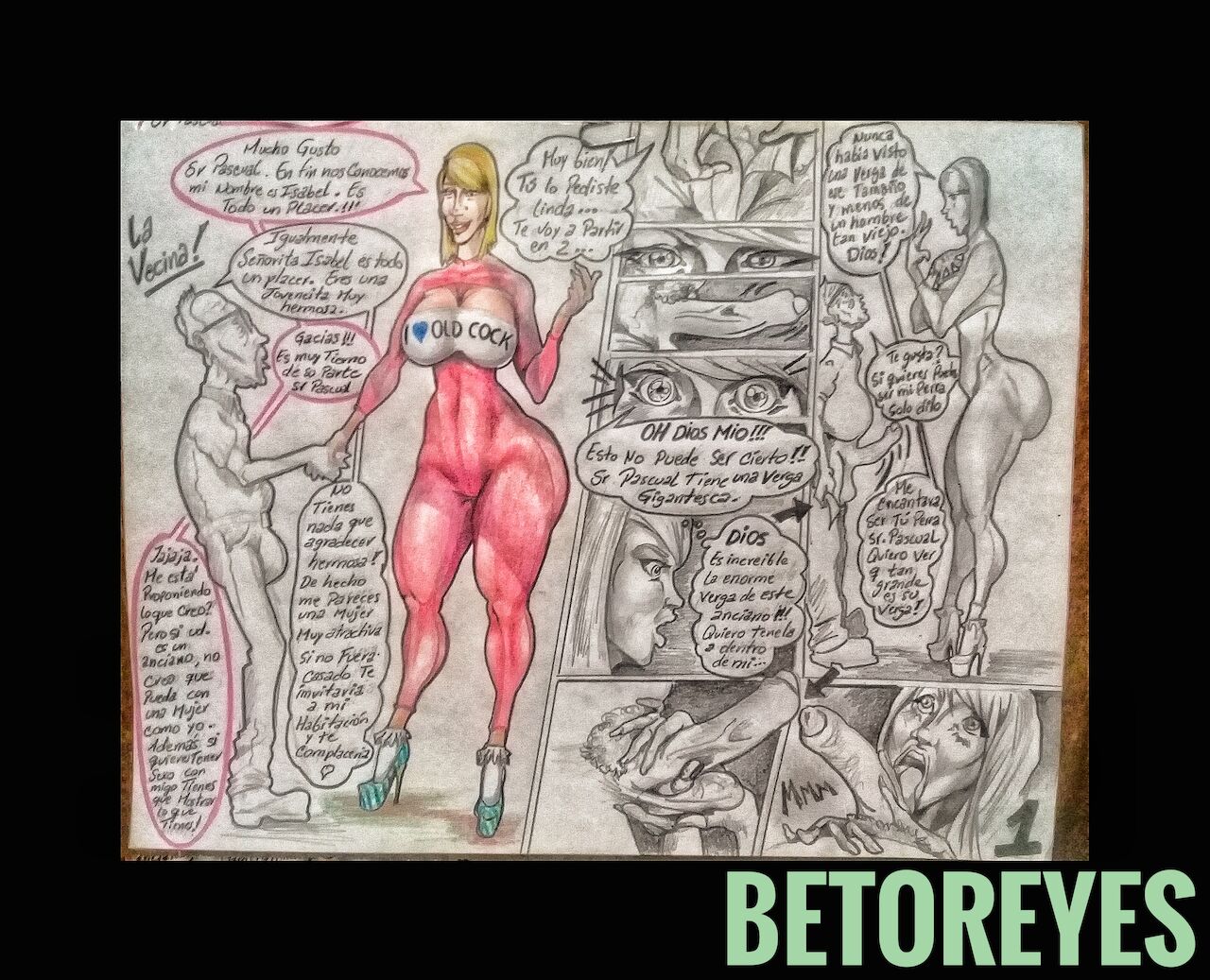 - La Vecina page 1 full