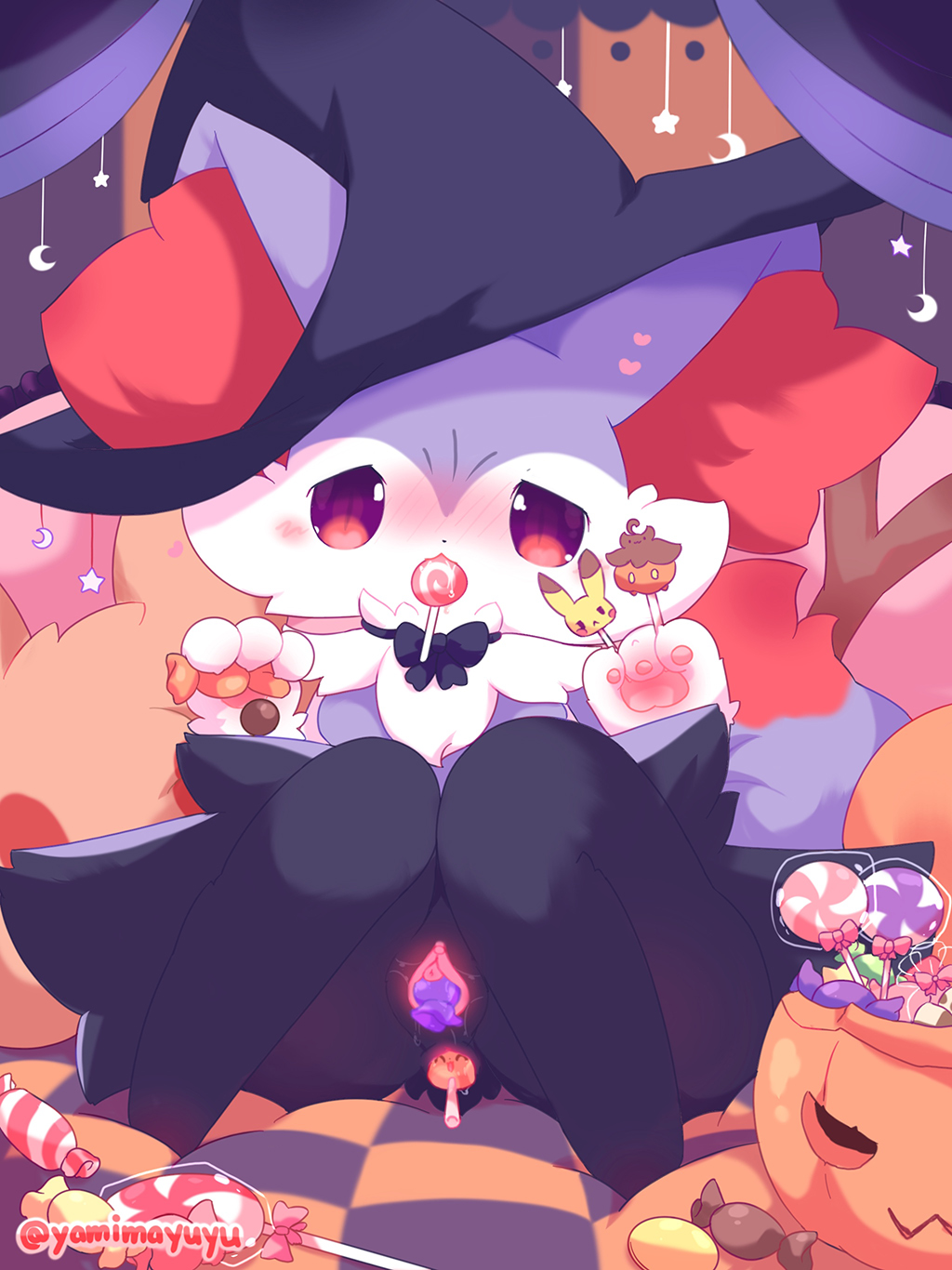 SUBSCRIBESTAR |  Halloween Braixen all visions page 4 full