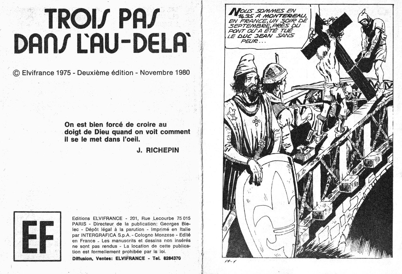 Série Bleue 018 - Trois pas dans l'au delà page 3 full