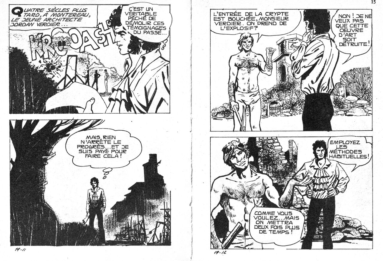 Série Bleue 018 - Trois pas dans l'au delà page 8 full