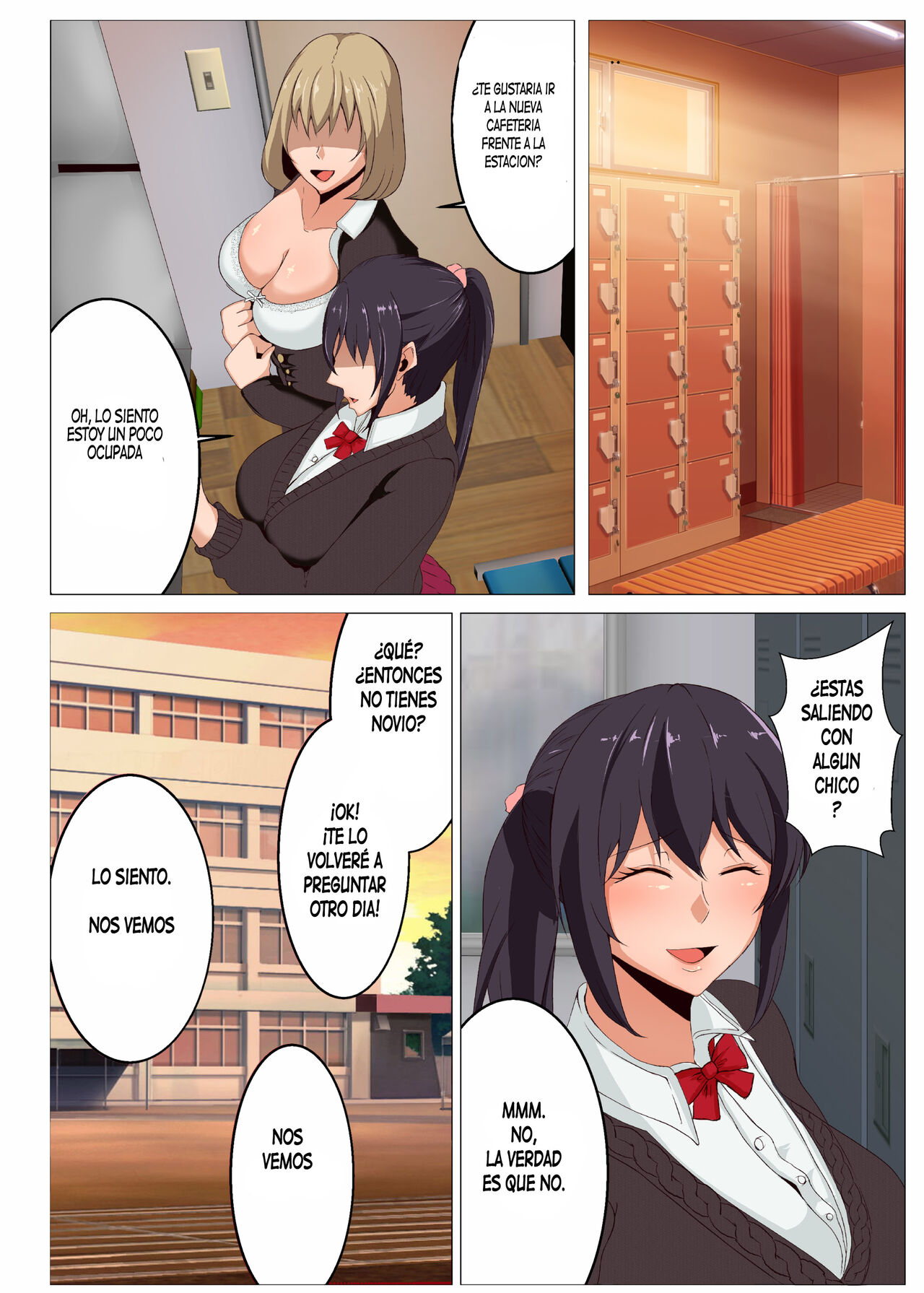 Rikujoubu no Otonashii Senpai no Yowami o Nigitta page 3 full
