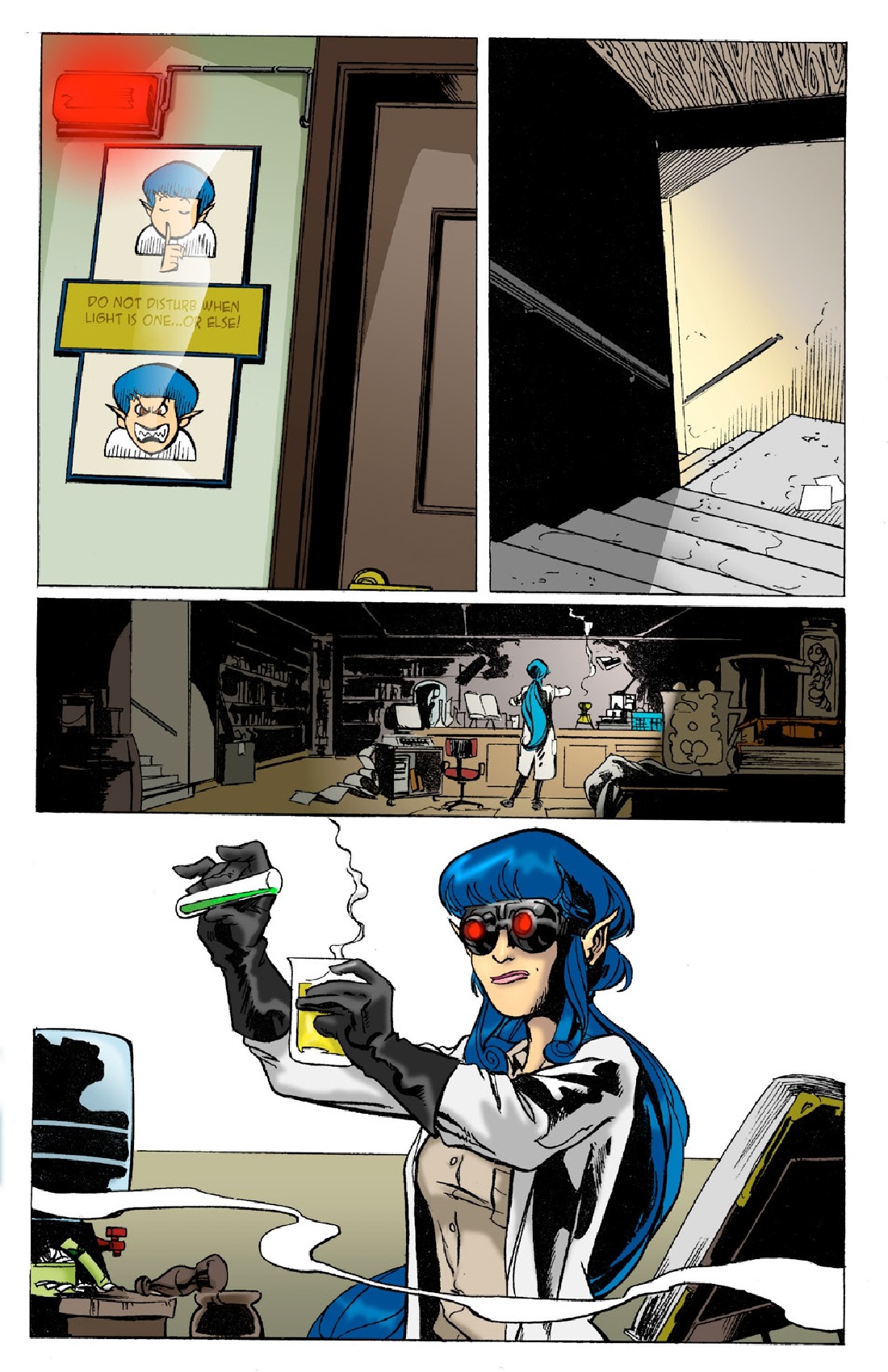 BotComics - Amazon Lisa page 2 full