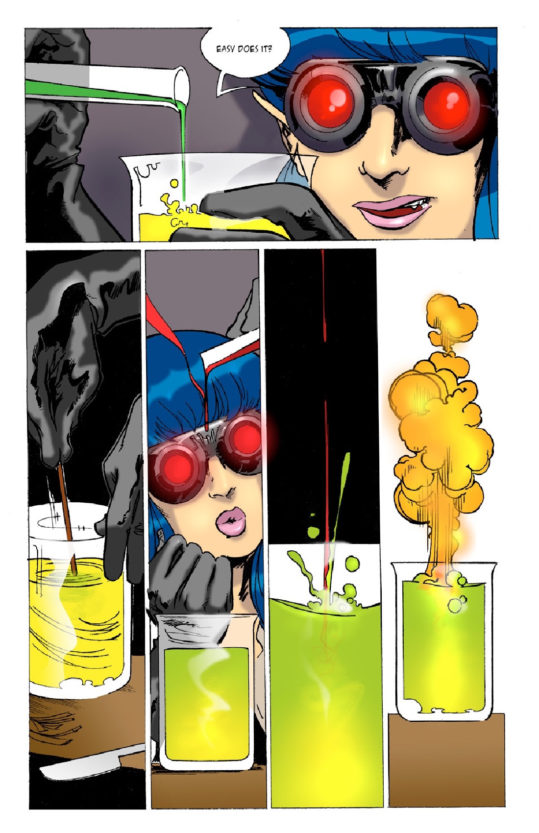 BotComics - Amazon Lisa page 3 full