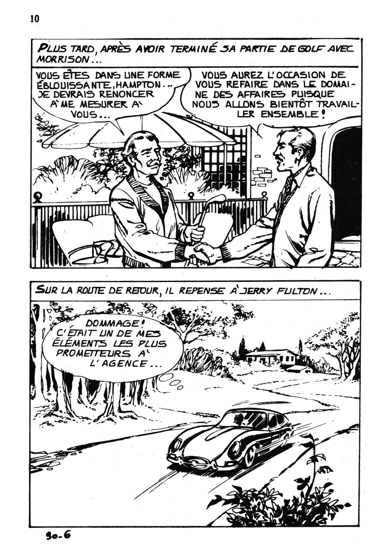 Série Bleue 076 - La tombe qui parle page 10 full