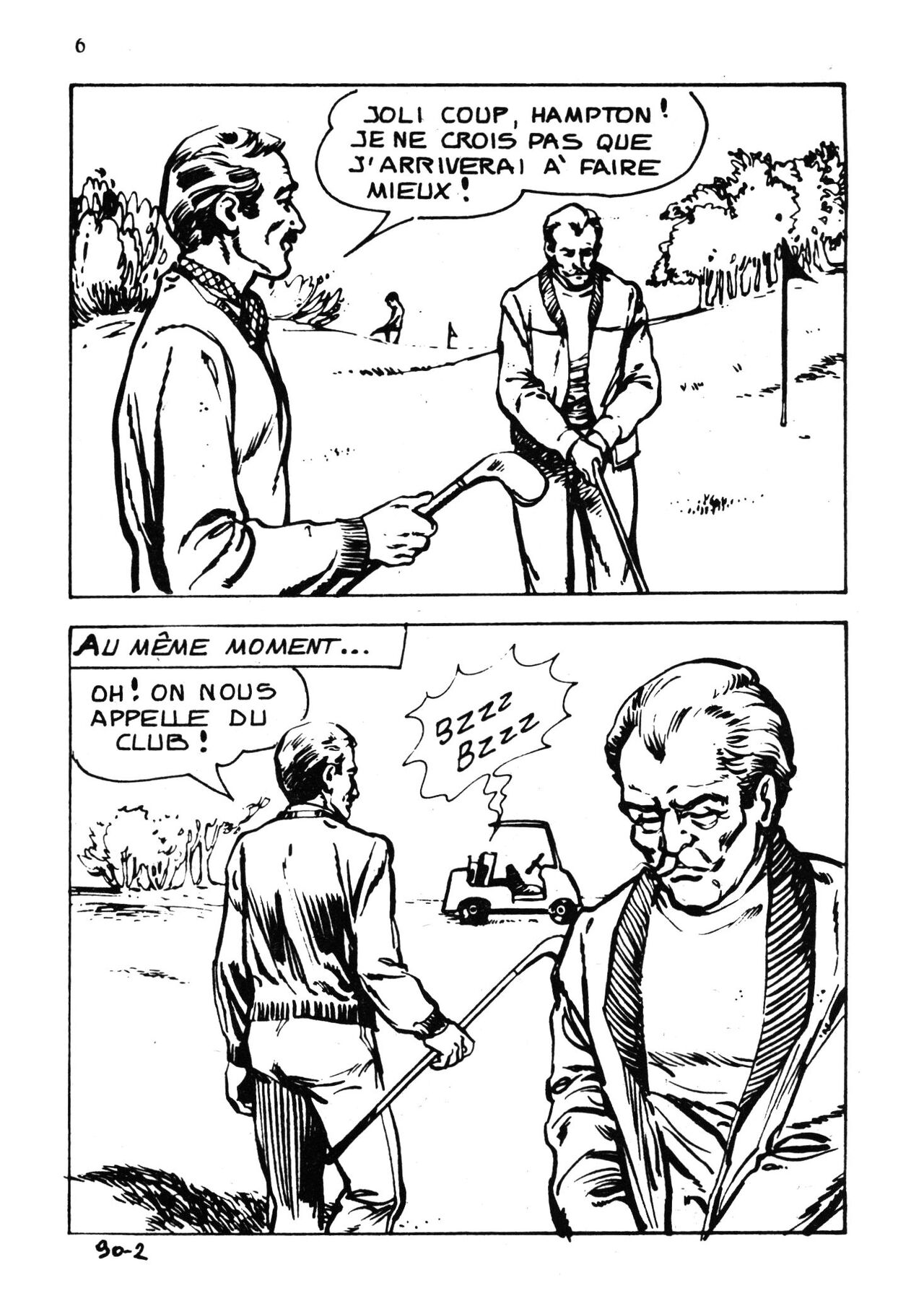 Série Bleue 076 - La tombe qui parle page 6 full