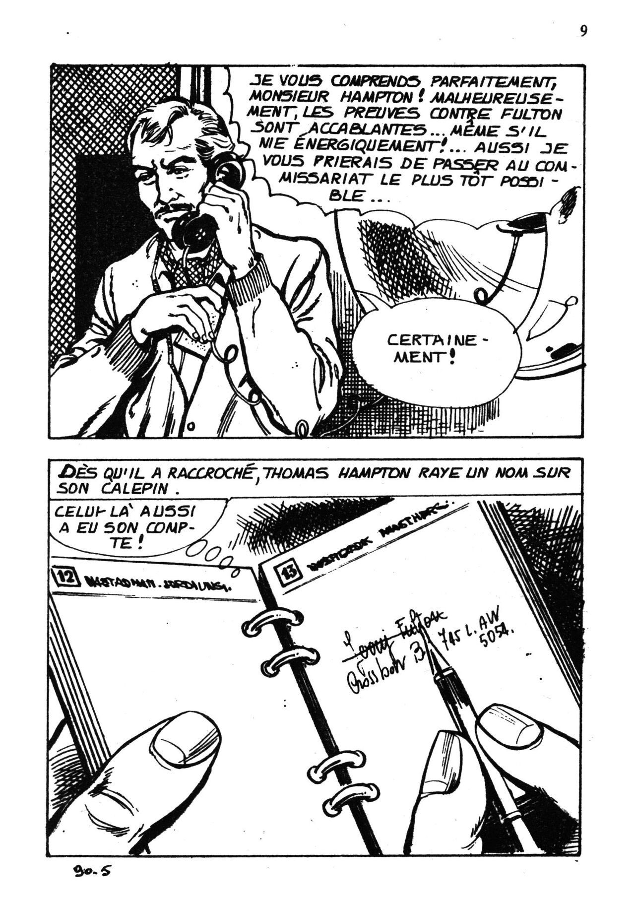 Série Bleue 076 - La tombe qui parle page 9 full
