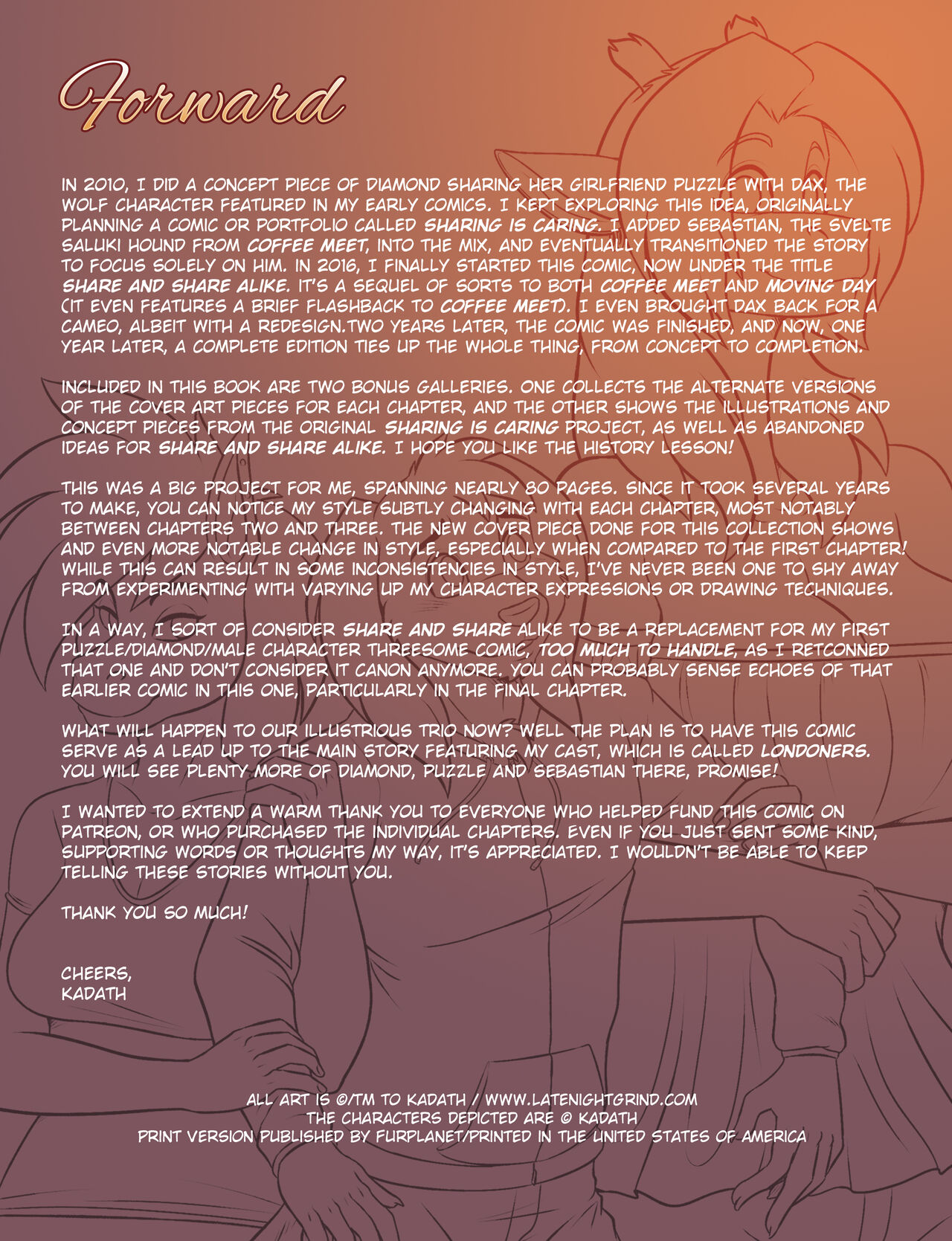 Share & Share Alike: Collected Edition page 2 full