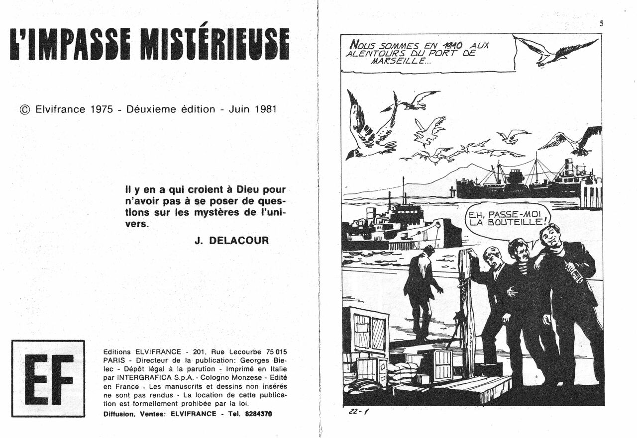 Série Bleue 021 - L'impasse mystérieuse page 3 full