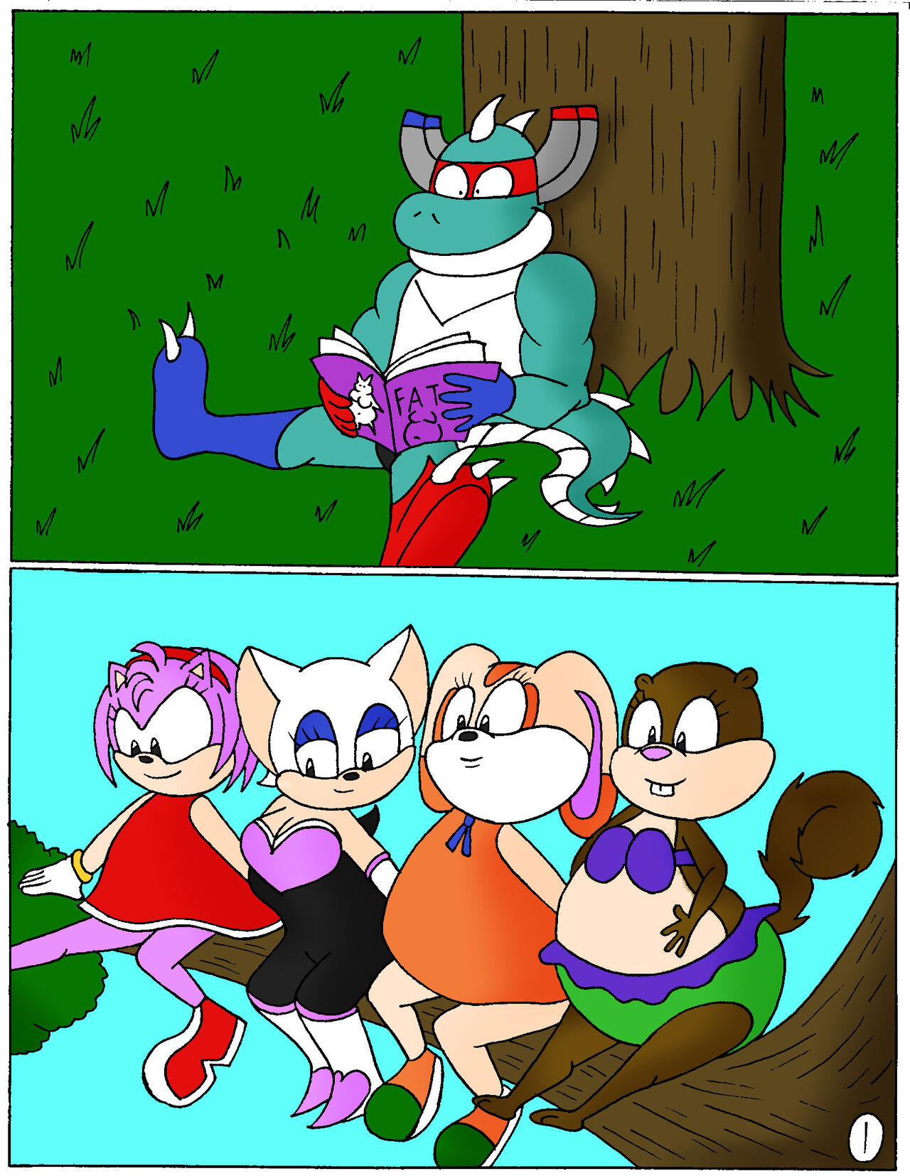 Love for fatties page 1 full