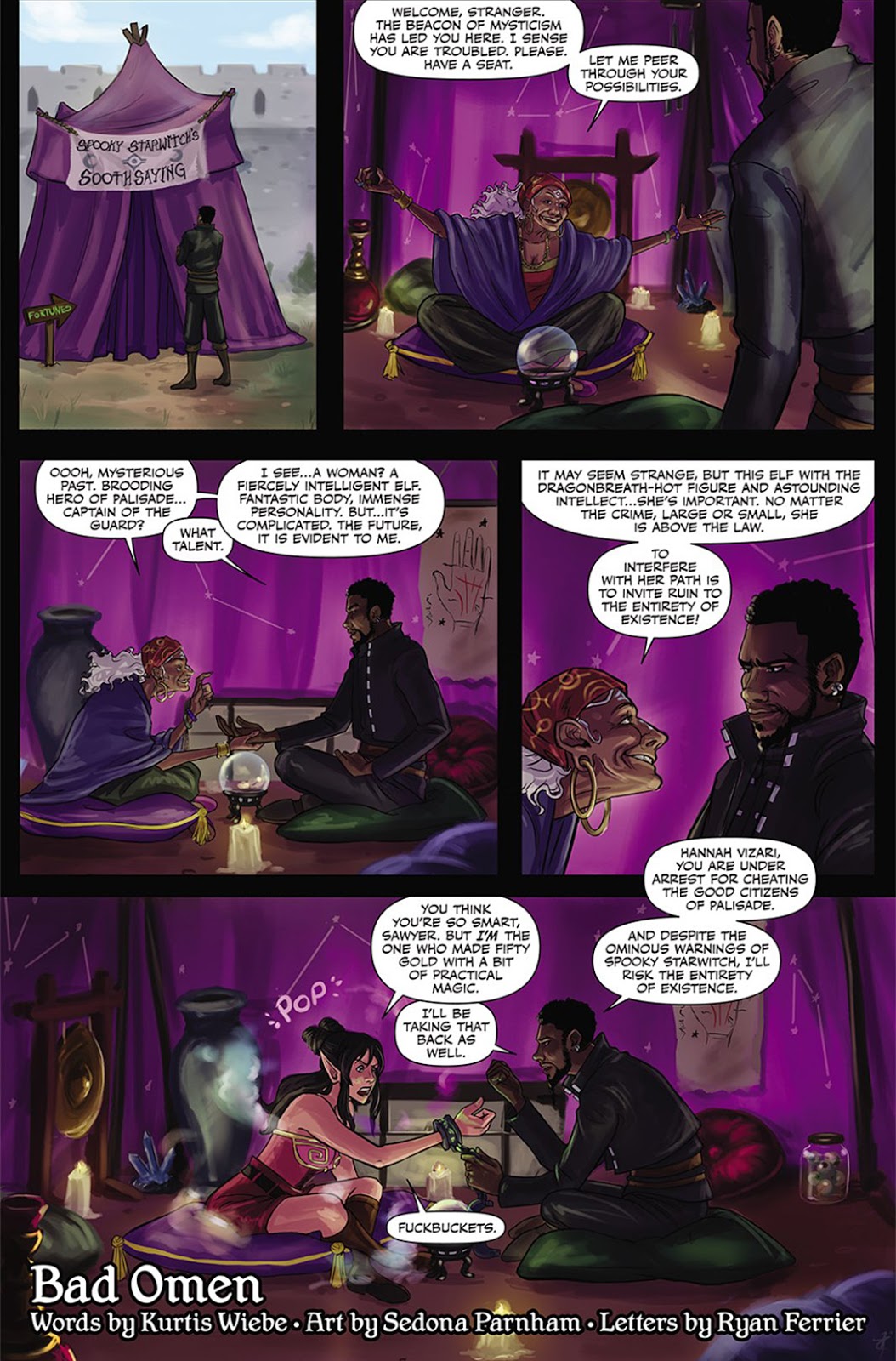 Rat Queens Webcomics page 7 full