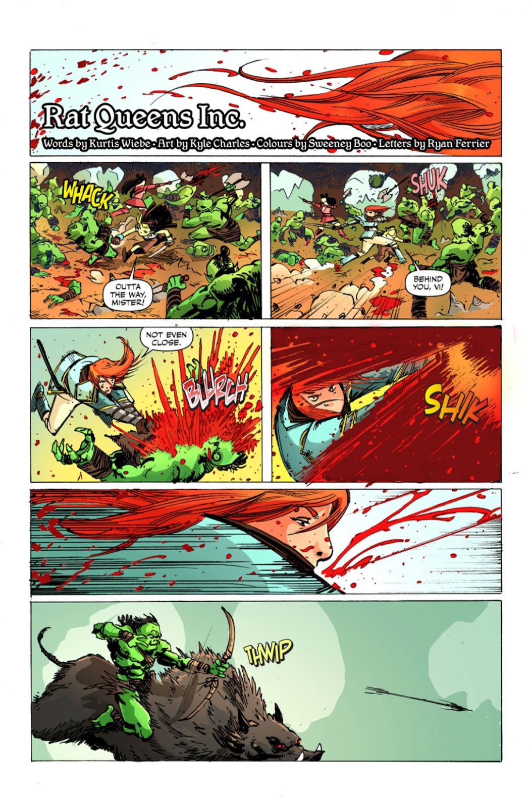 Rat Queens Webcomics page 9 full