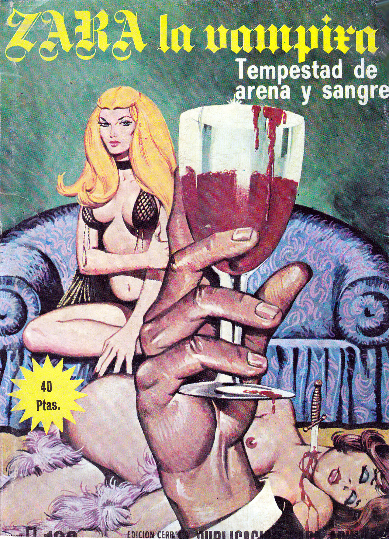 Zara la Vampira 020 - Tempestad de arena y sangre page 1 full