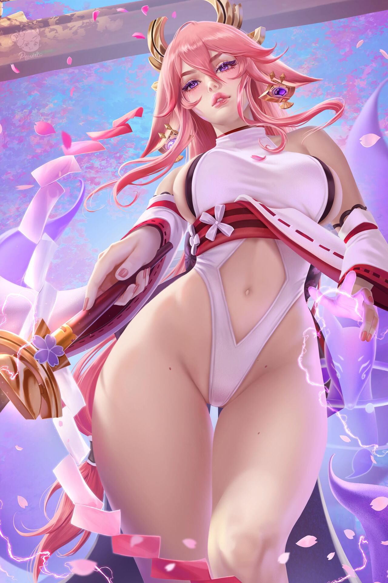Prywinko Yae Miko uncensored set page 1 full