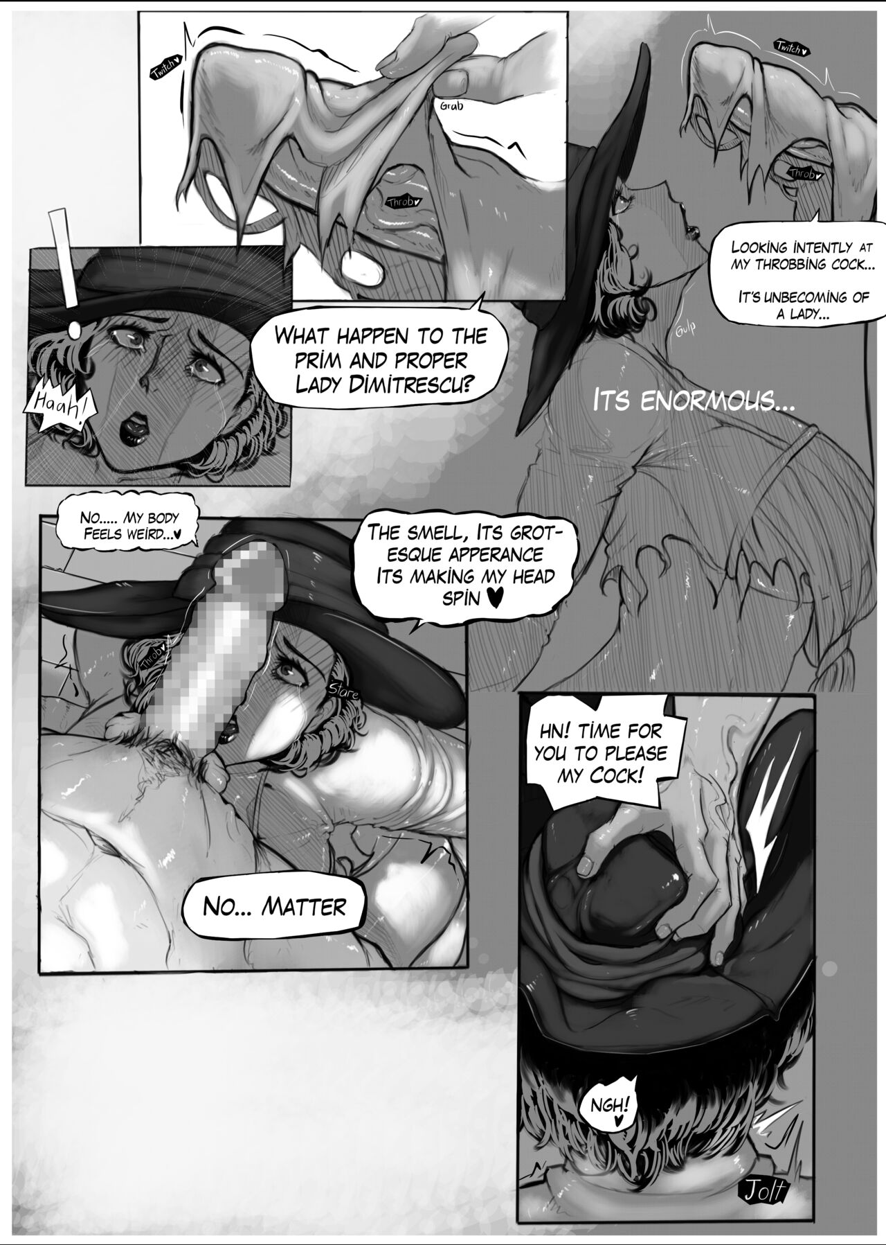 Dominating Lady Dimitrescu page 10 full