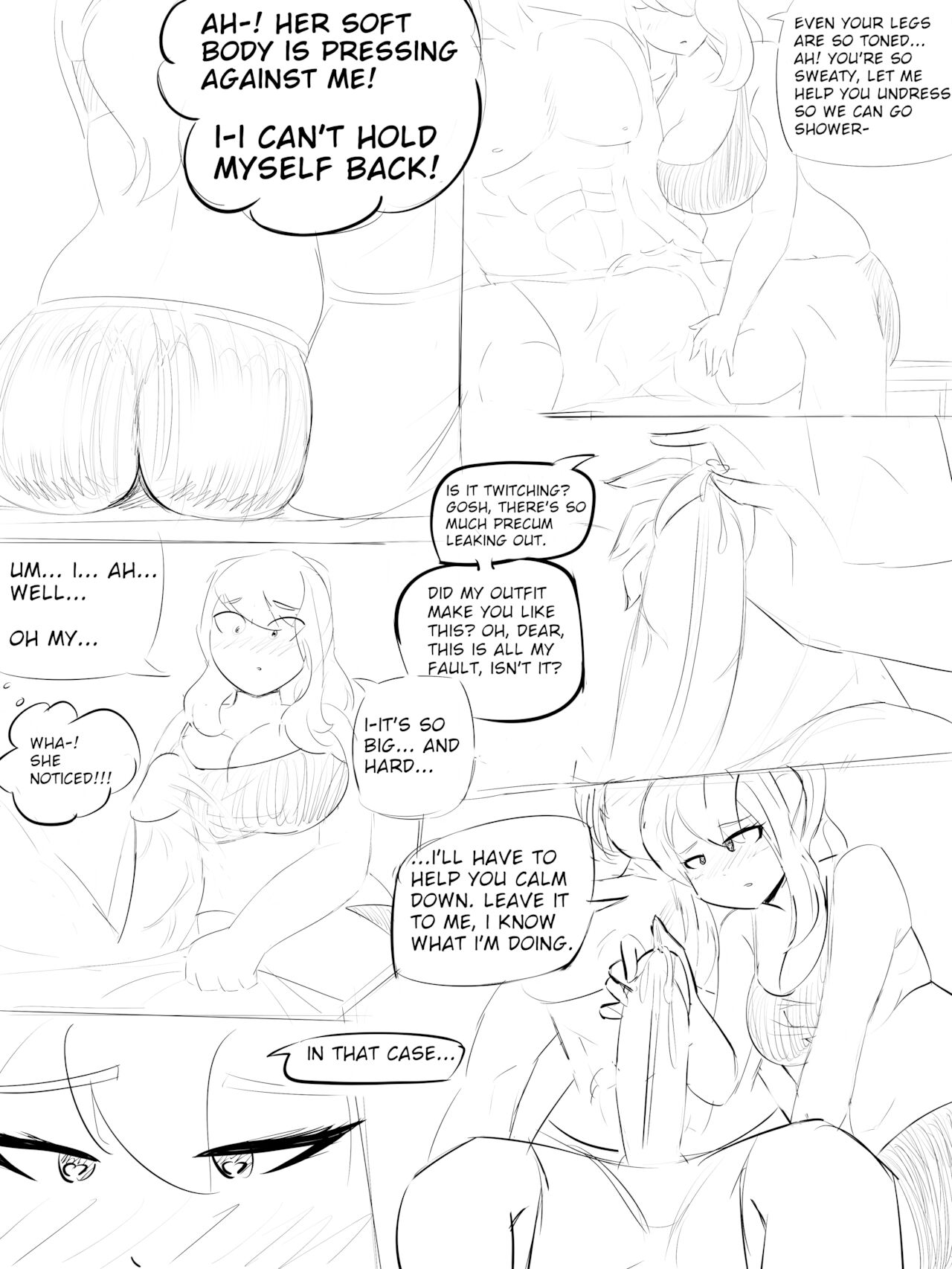 Workout with Miss Caretaker page 5 full