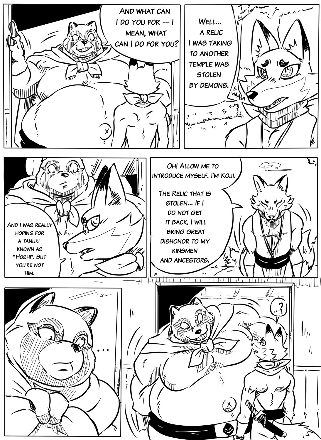 One Night Treasure page 6 full