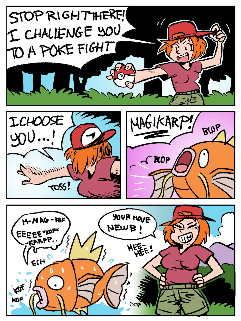 A one-sided fight page 1 full
