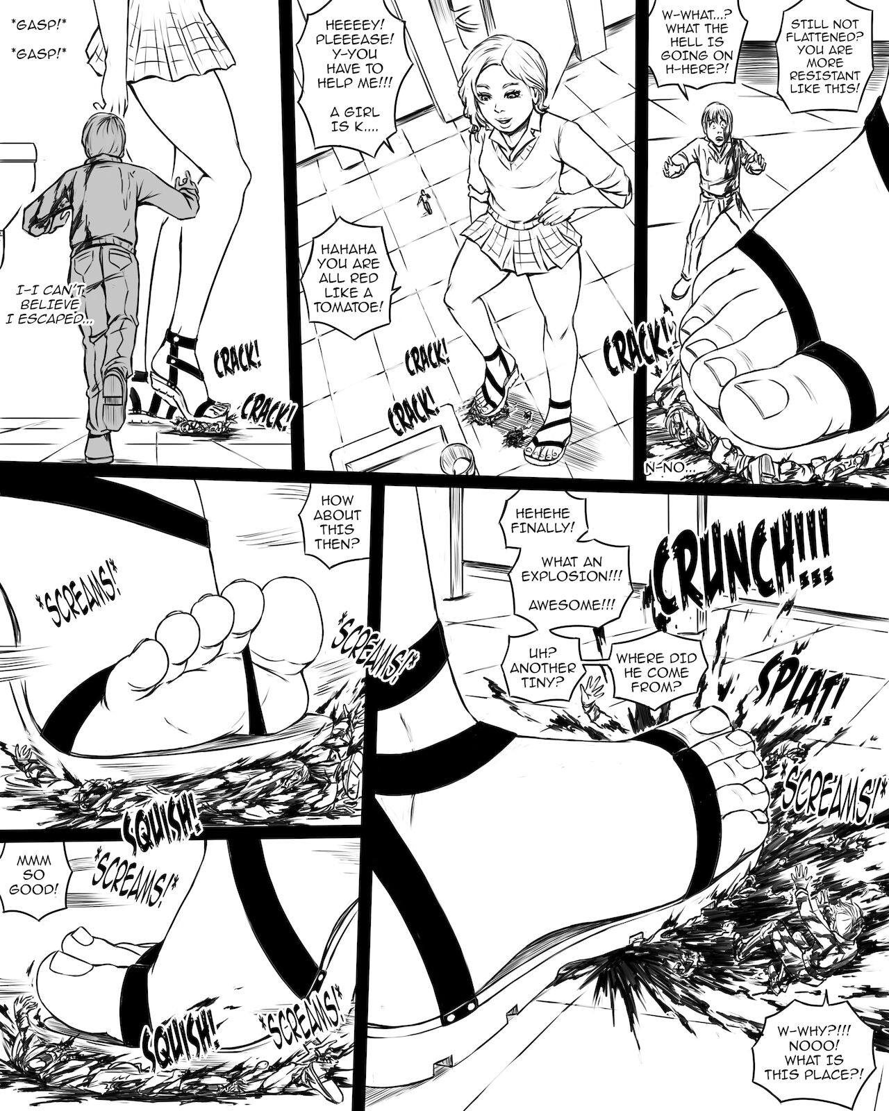 Giantess Boarding School - The Tinies Guild page 3 full