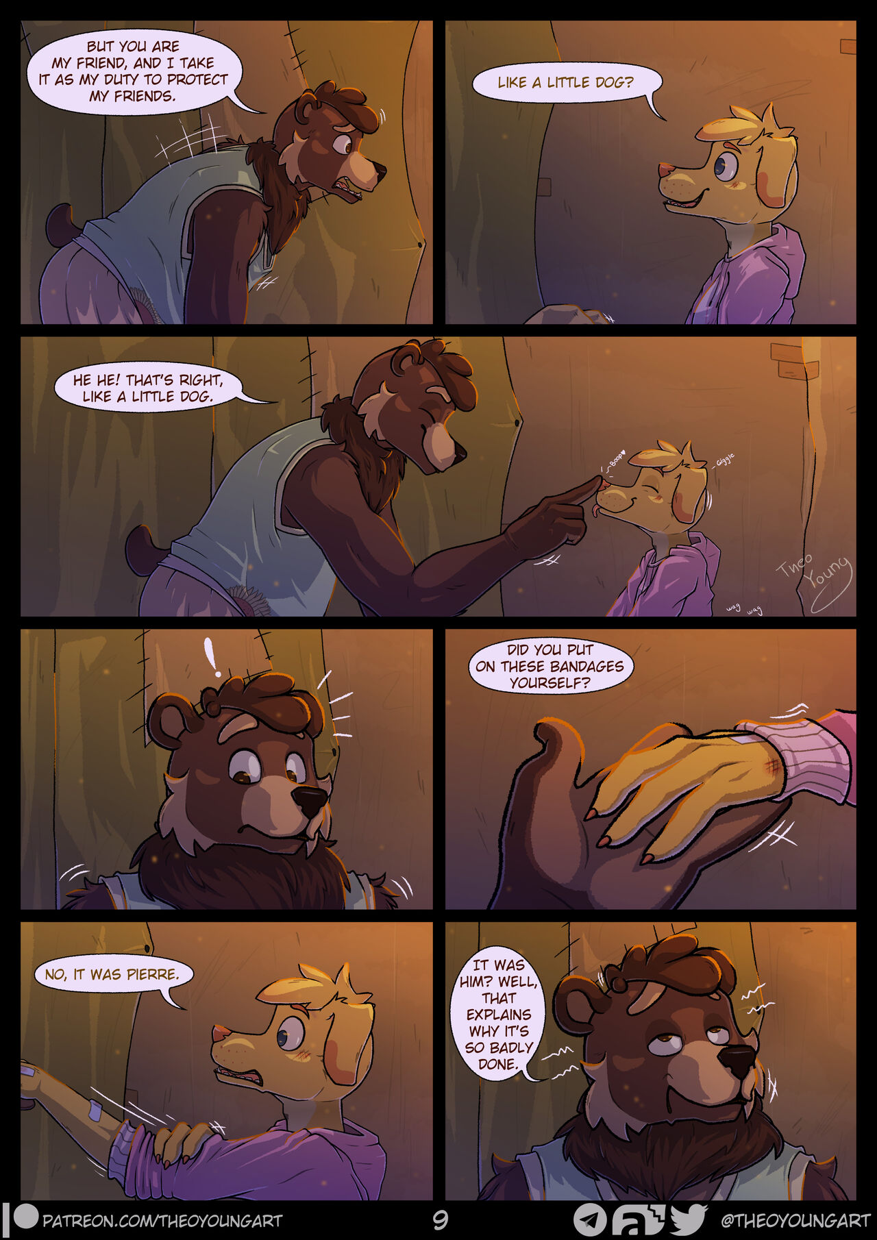 Dirty Paws! page 9 full