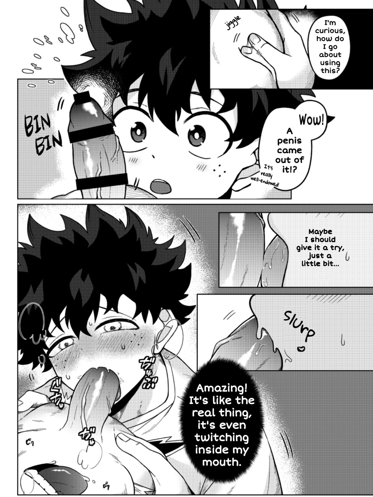 Meatball Bakugo x Deku page 4 full
