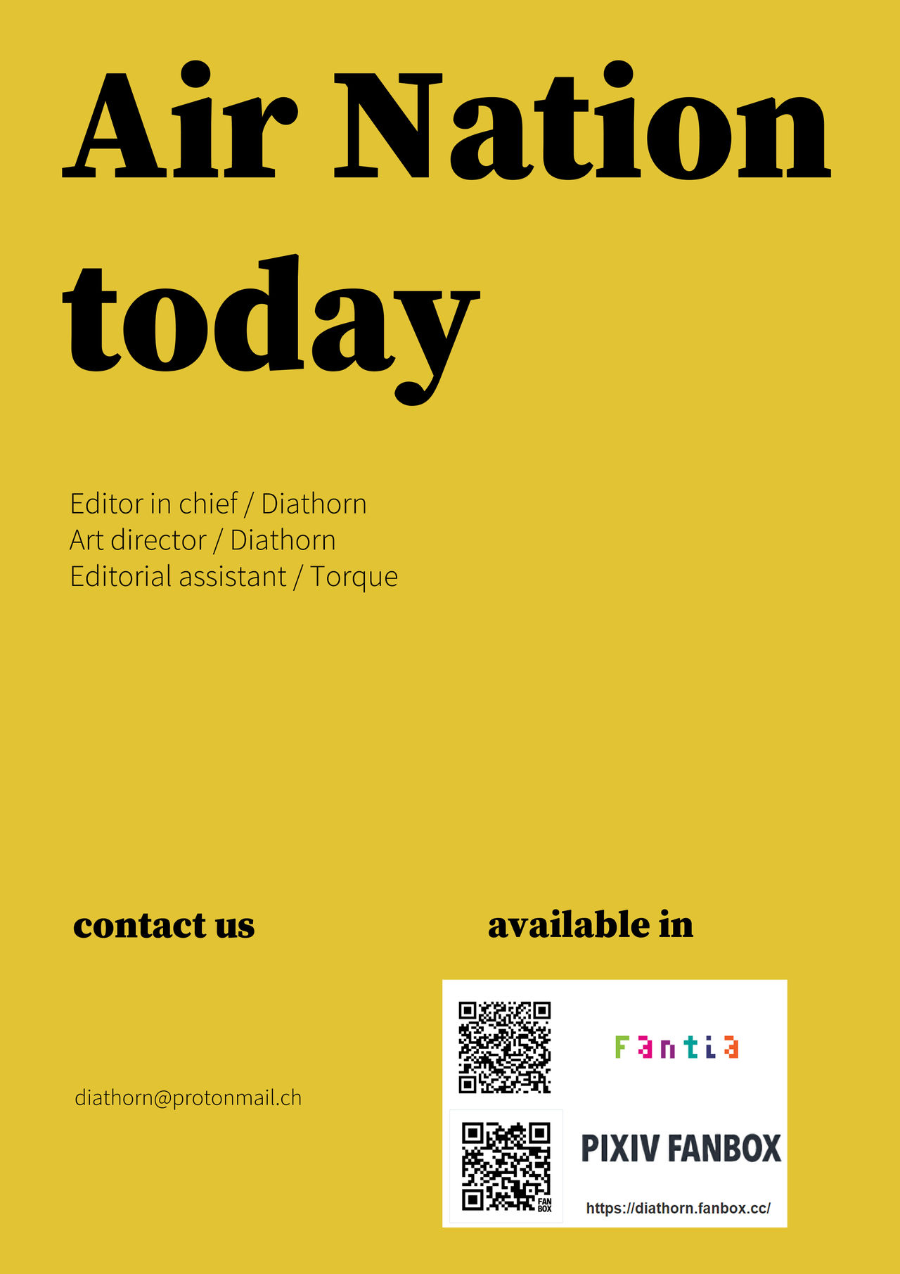 Air Nation Today Vol 1 page 2 full