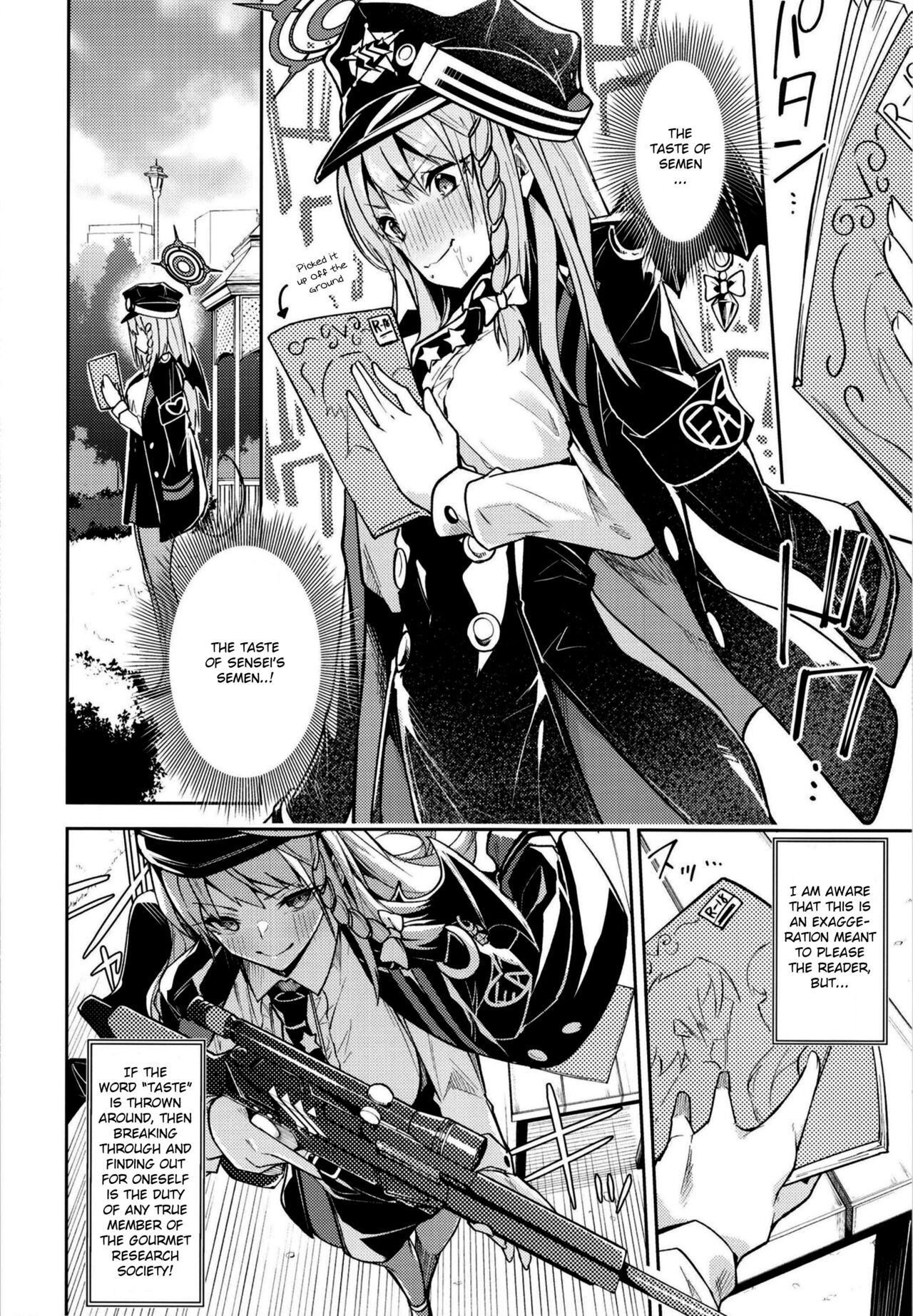 Kurodate o Shiro ni Someru Seishoku Kenkyuu o  | Sexual Gourmet Research: Dyeing Kurodate White page 4 full
