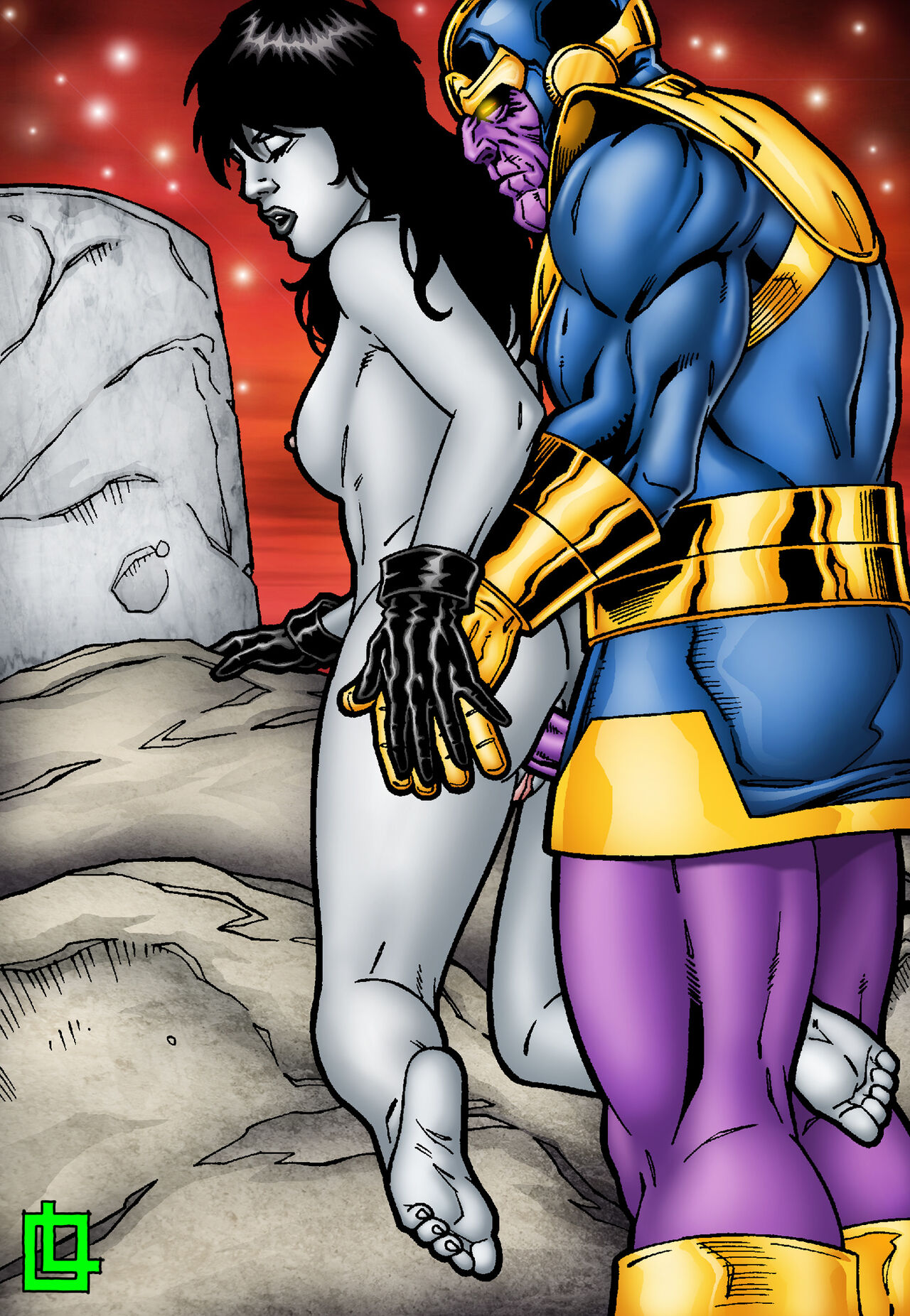 Thanos x Death page 2 full