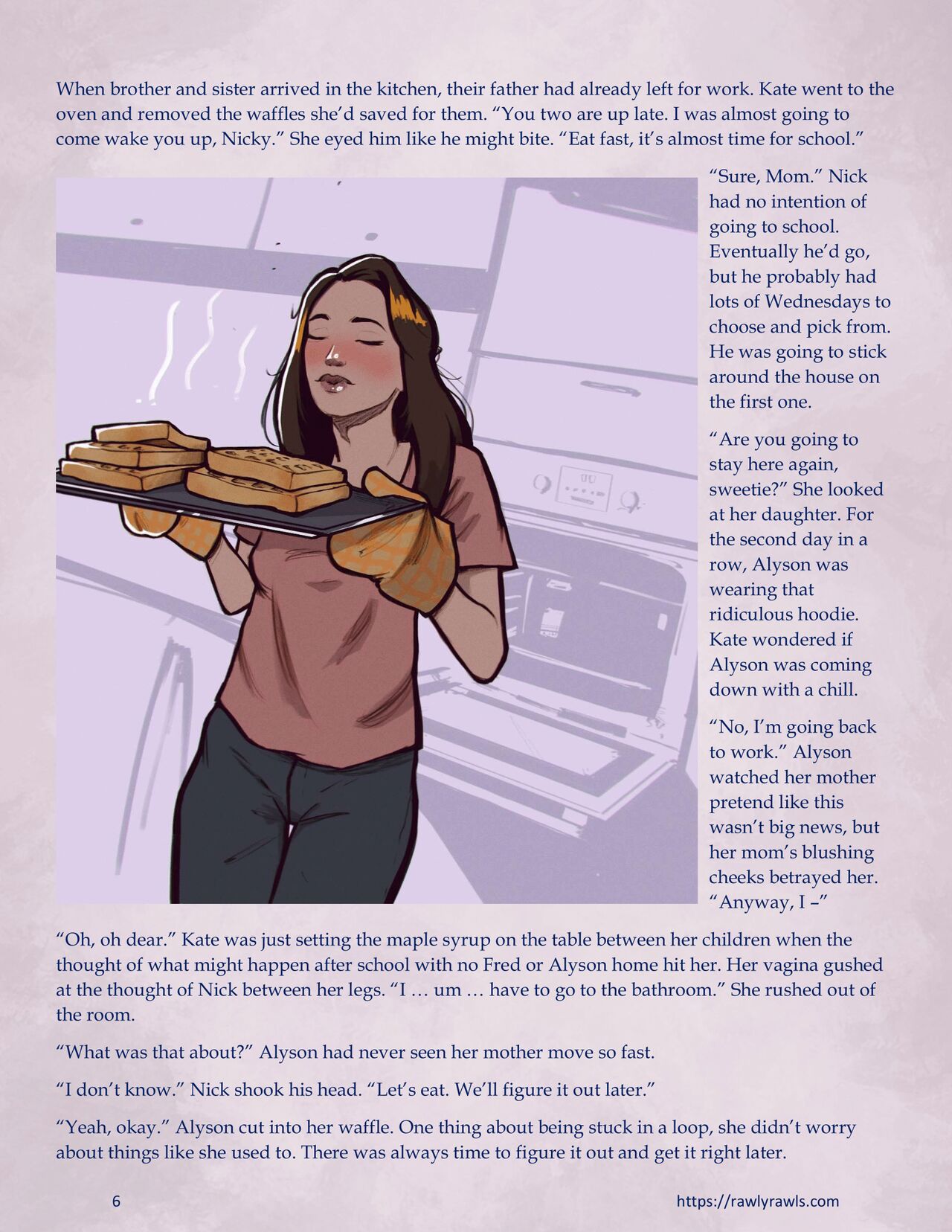 Enki's Puzzle Chapter 9: Rawly Rawls Fiction page 6 full
