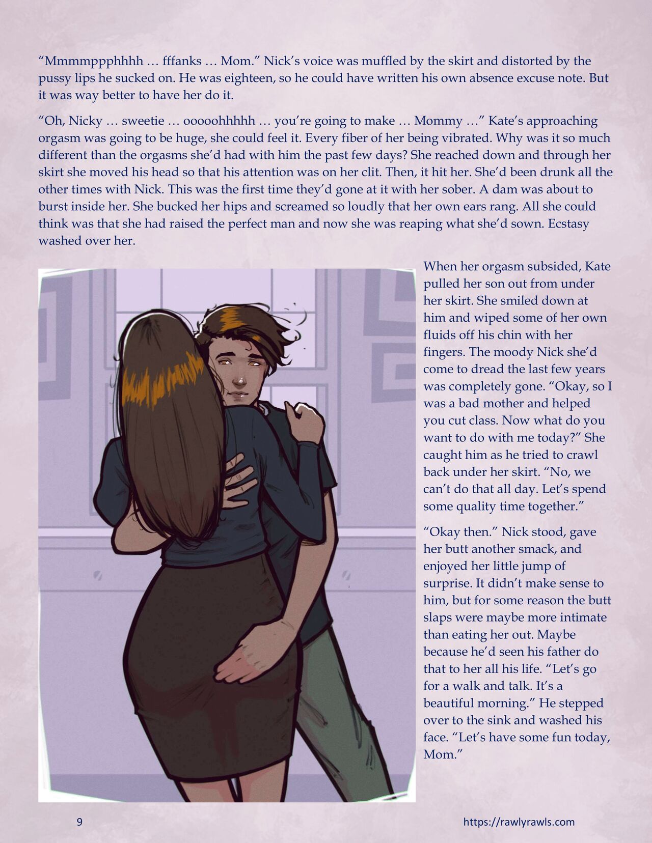 Enki's Puzzle Chapter 9: Rawly Rawls Fiction page 9 full