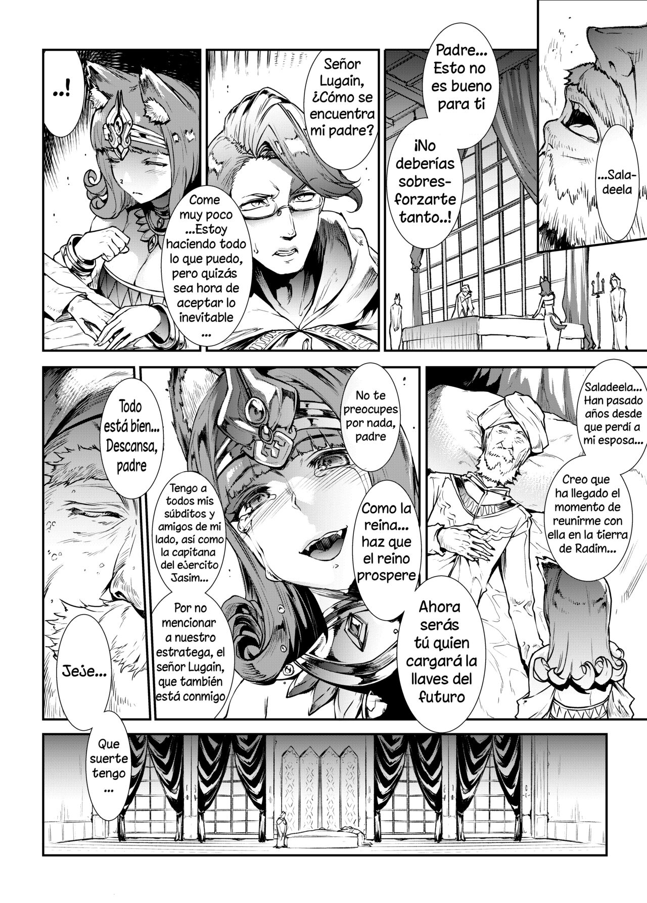 Futanari Kenbushi Jasim - Futanari Sword Dancer Jasim page 6 full