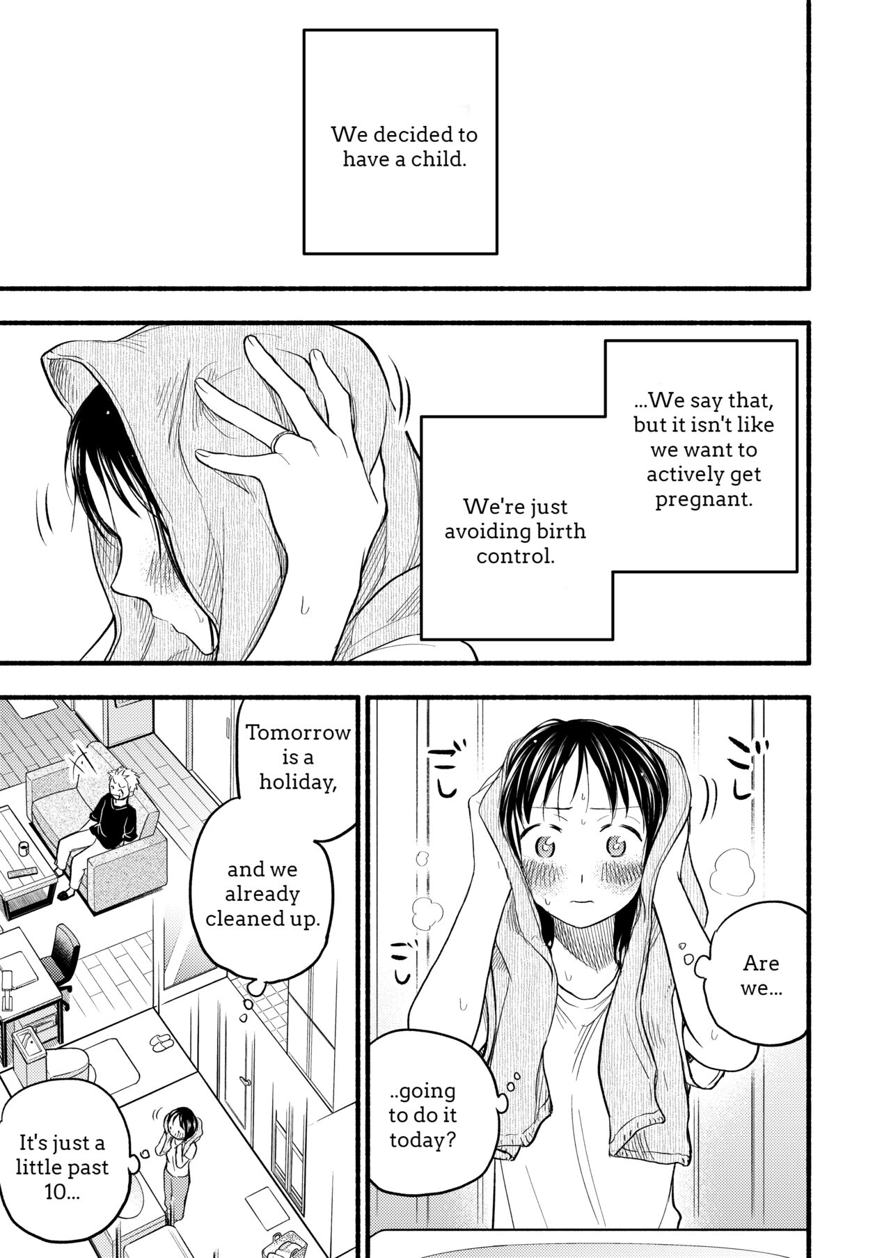 Ase To Sekken: Kodomo Tsukuru Hon / Sweat and Soap: The Childmaking Book page 4 full