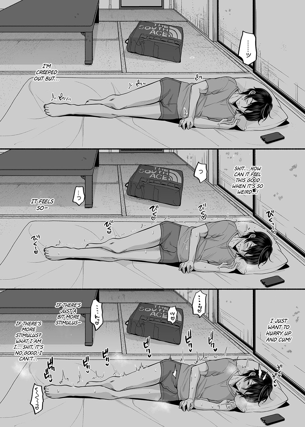 Danshoku Rei no Sumu Apart ~Nonke no Ore ga Mienai Nanika o Hamerarete Mesuiki nanka Suru Wakenai~ | The Apartment in which the Ghost of Sodomy Lives page 9 full