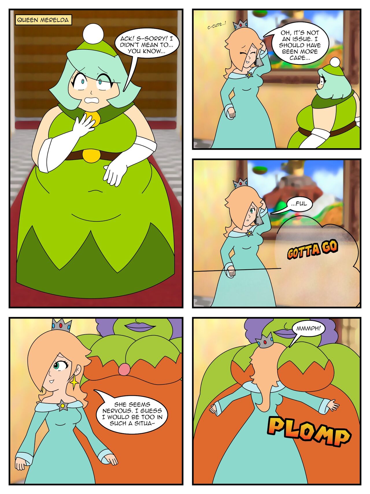 Rosalina and the Prankster Comet  by Emeffy page 7 full