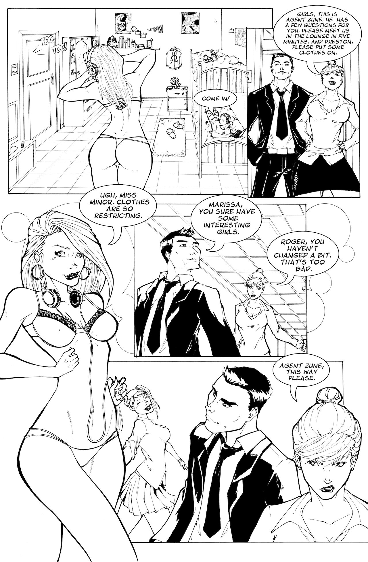 The Sorority page 1 full