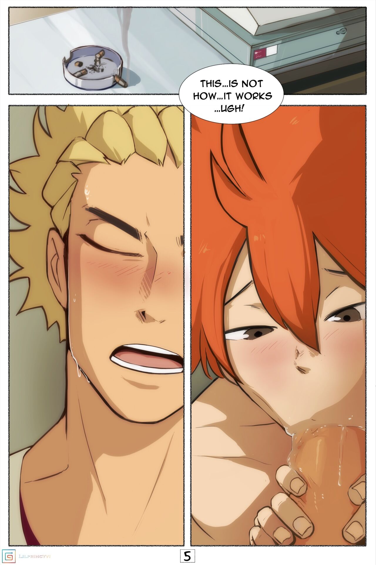 Shoyo x Ukai page 5 full