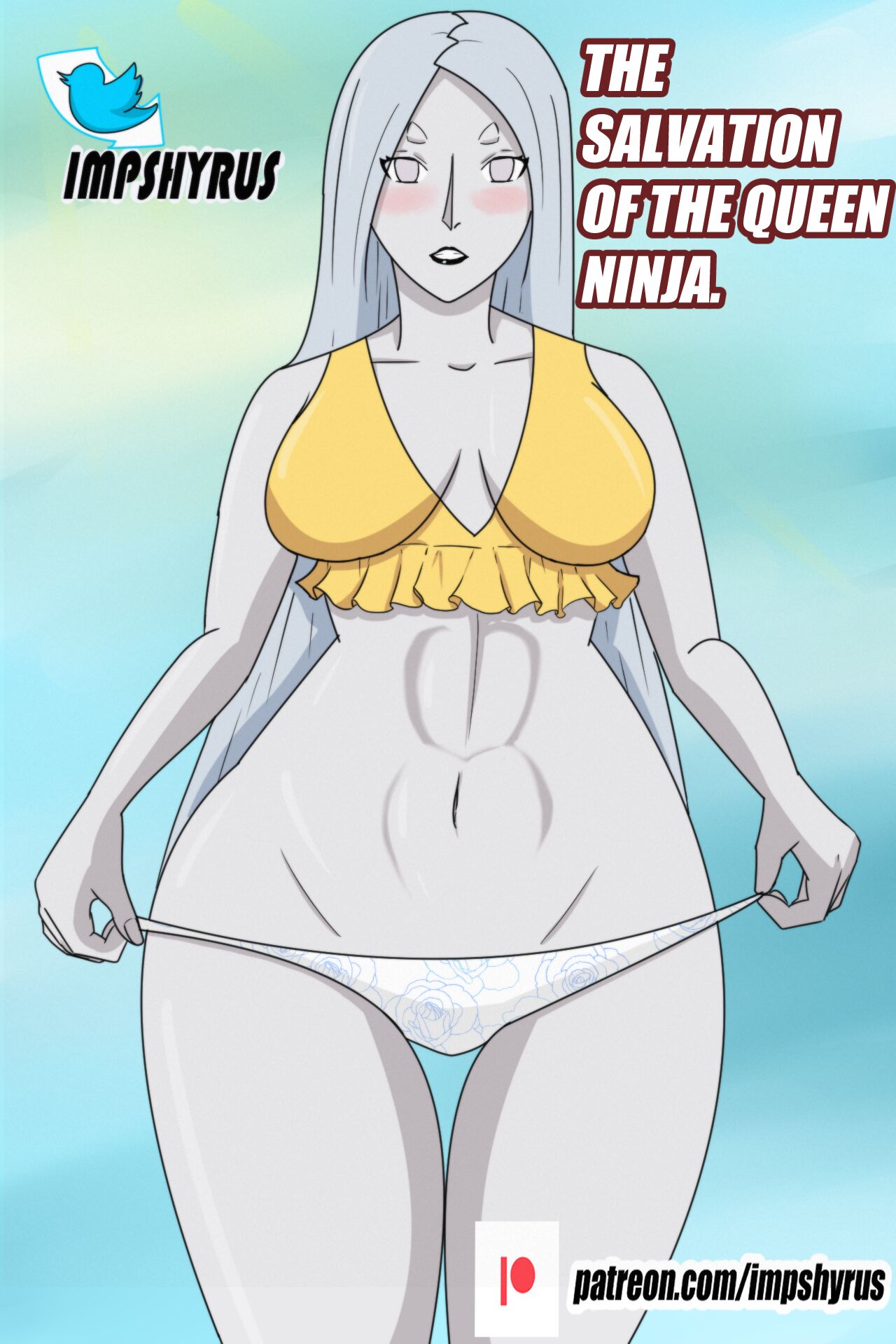 THE SALVATION OF THE QUEEN NINJA. page 1 full