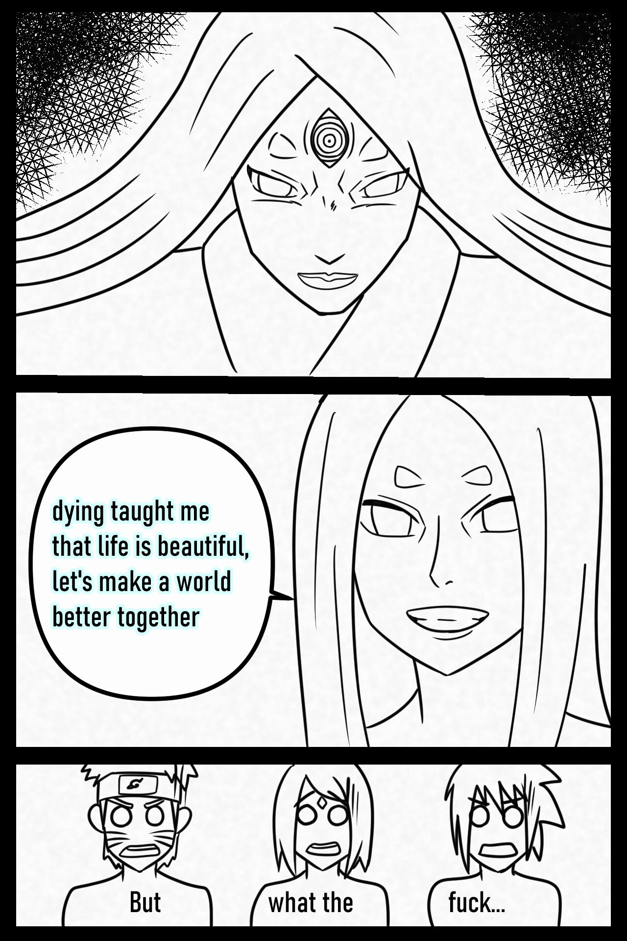 THE SALVATION OF THE QUEEN NINJA. page 3 full