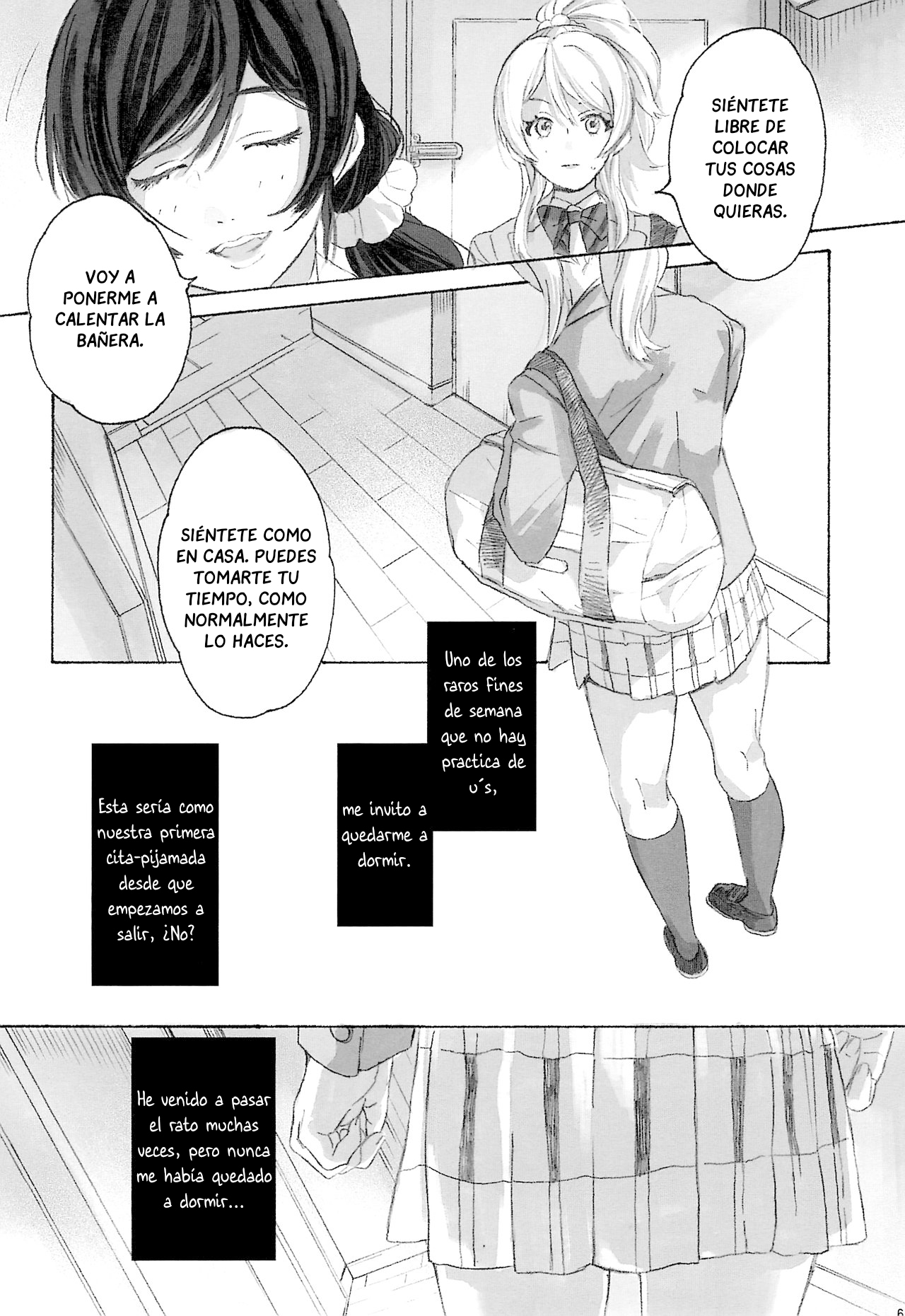 Megami-sama no Omiashi | Piernas de una Diosa page 8 full